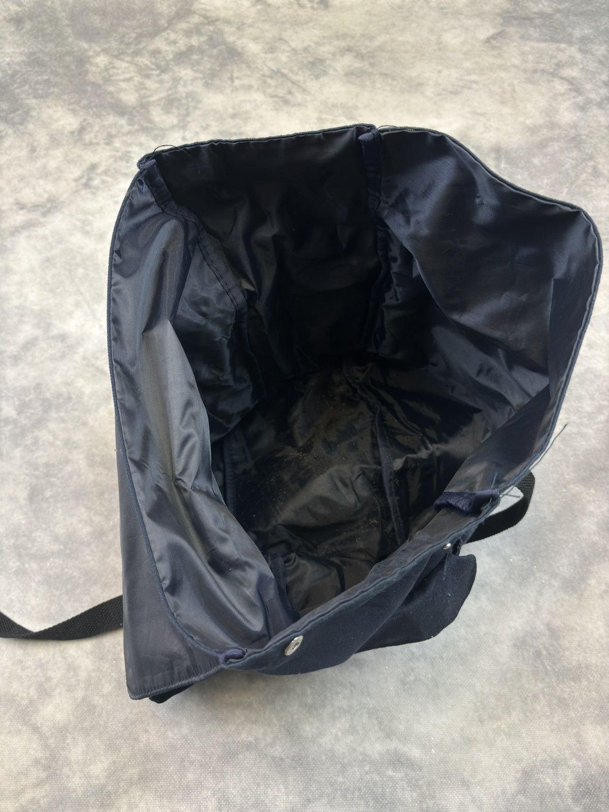 Jean Paul Gaultier JPG Jean Paul Gaultier logo canvas backpack navy Size ONE SIZE - 5 Thumbnail