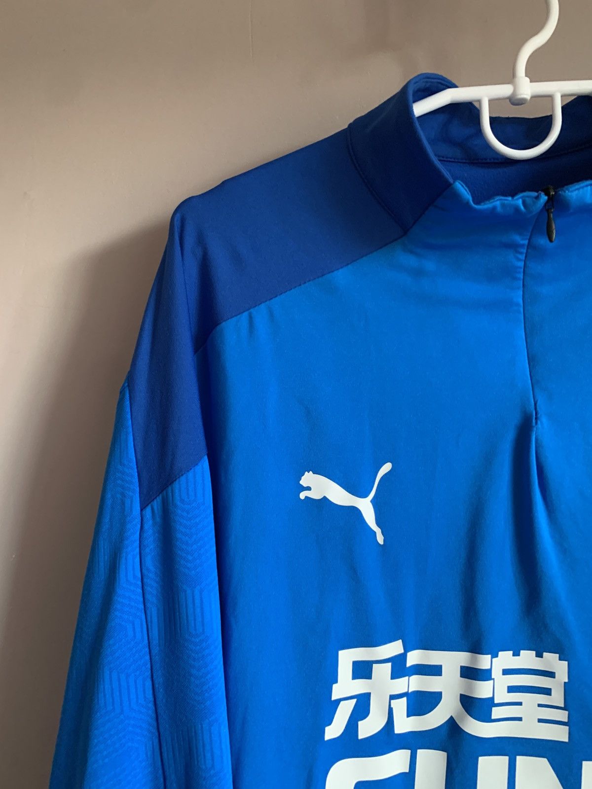 Puma Newcastle United 1/3 Zip Pullover Football Sweatshirt Puma Size US XXL / EU 58 / 5 - 3 Thumbnail