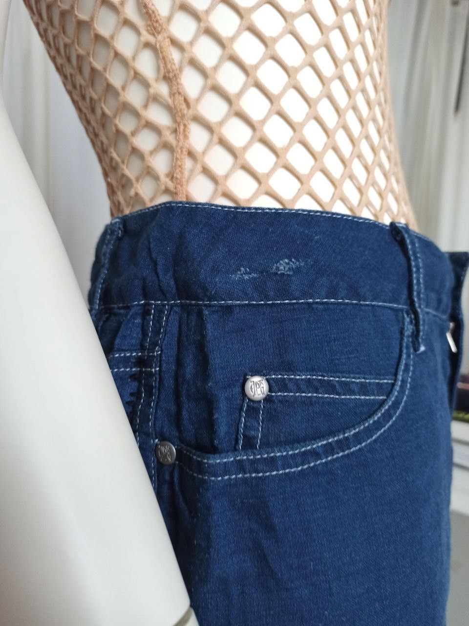 Jean Paul Gaultier Mini Dress Jean Paul Gaultier for JPG Jeans Label Size M / US 6-8 / IT 42-44 - 12 Thumbnail
