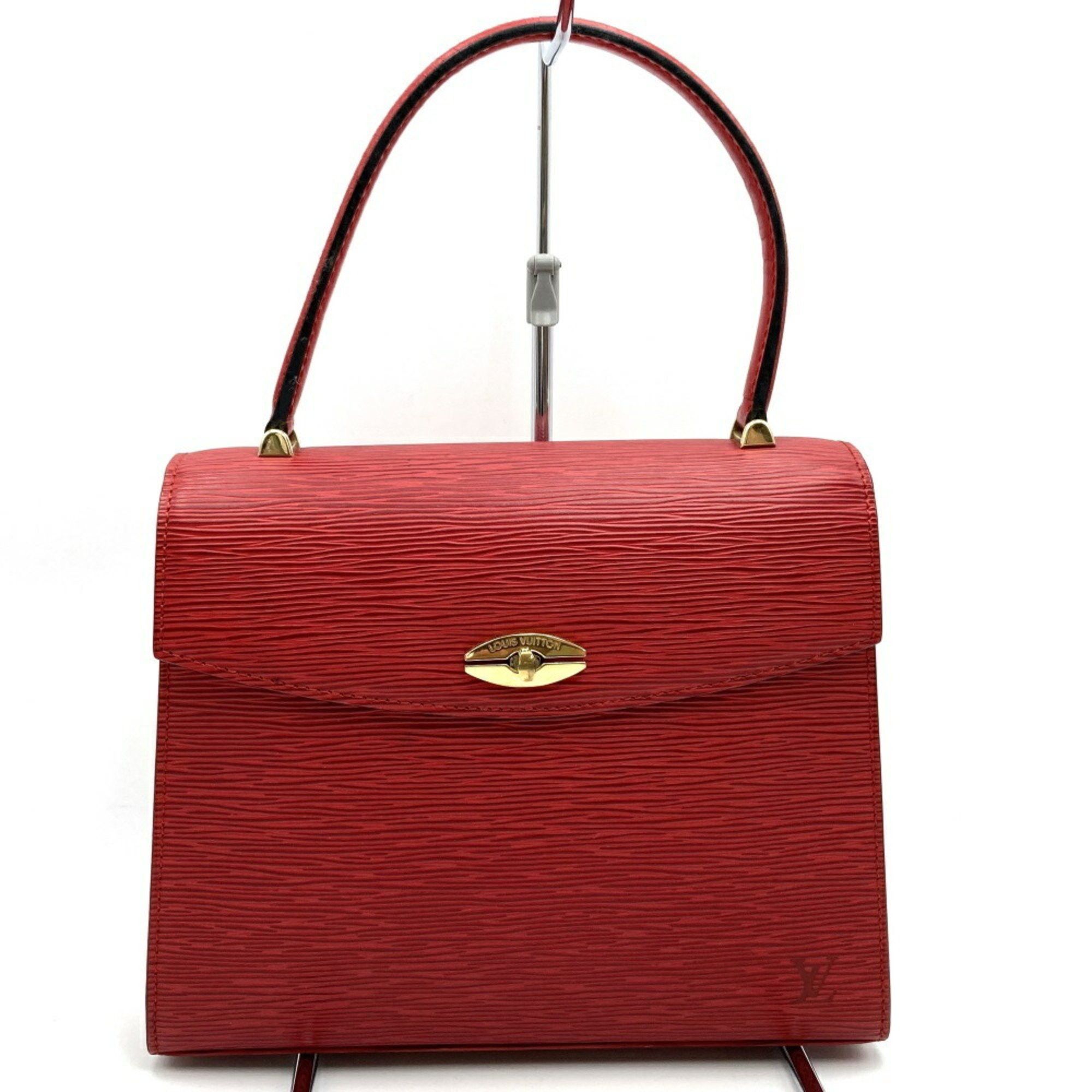 Louis Vuitton LOUIS VUITTON M52377 Malesherbes Handbag Castilian Red Epi Leather Women's Size ONE SIZE - 1 Thumbnail