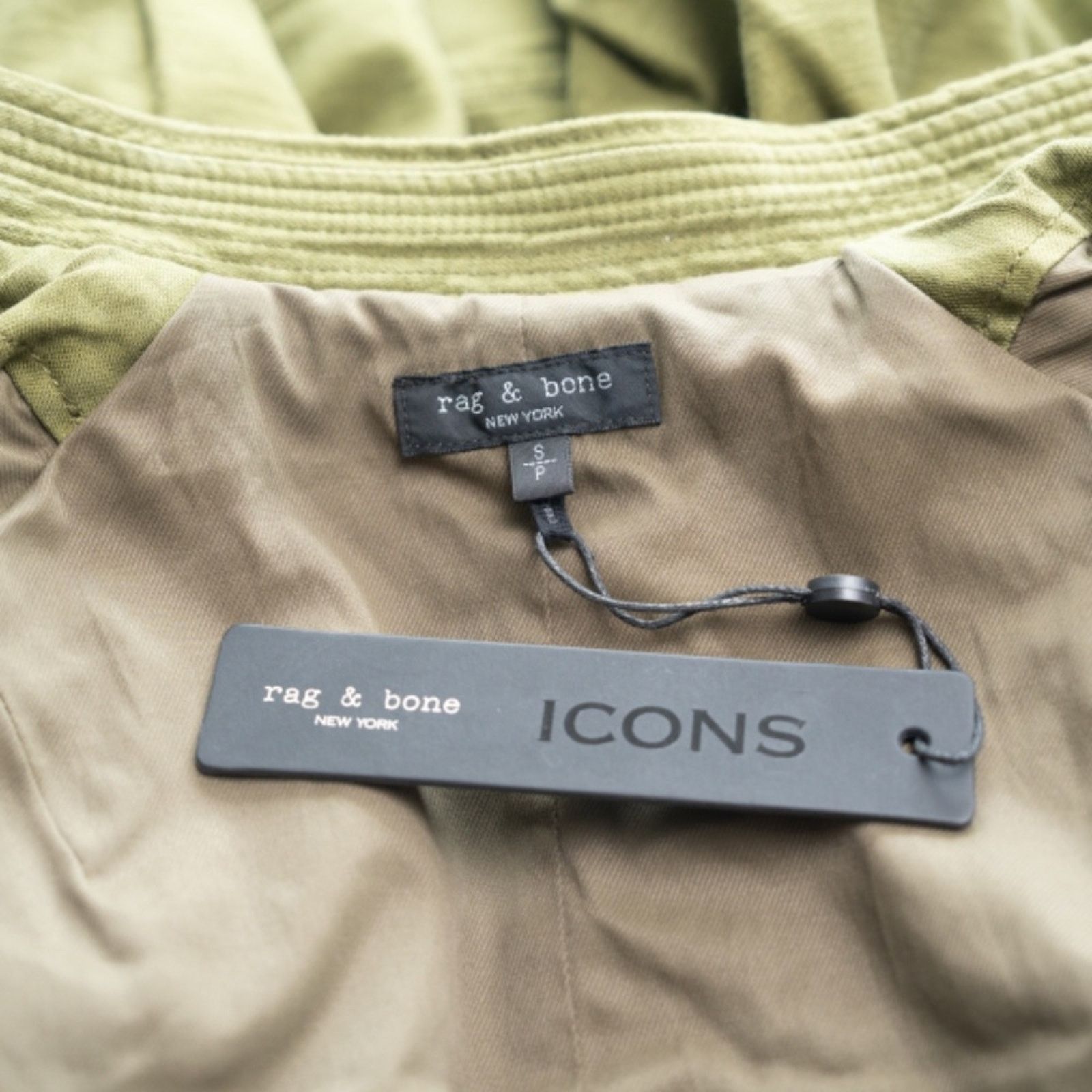 Rag & Bone rag & bone. Lorenz Cotton Military Jacket. Size S / US 4 / IT 40 - 3 Thumbnail