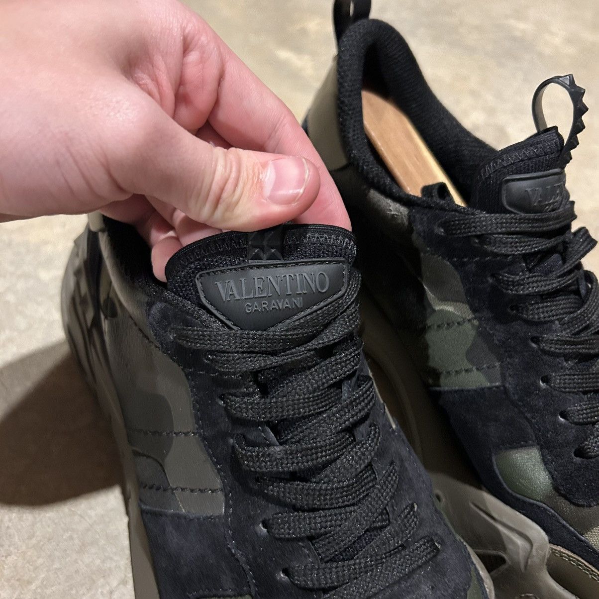 Valentino Valentino Garavani Rockrunner Plus Military Camo Shoes US 10 Size US 10 / EU 43 - 10 Thumbnail