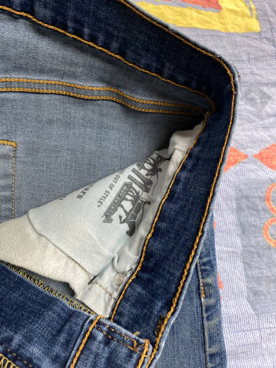Levi's Vintage Levis 502 Jeans Mens Denim Size US 31 - 15 Thumbnail