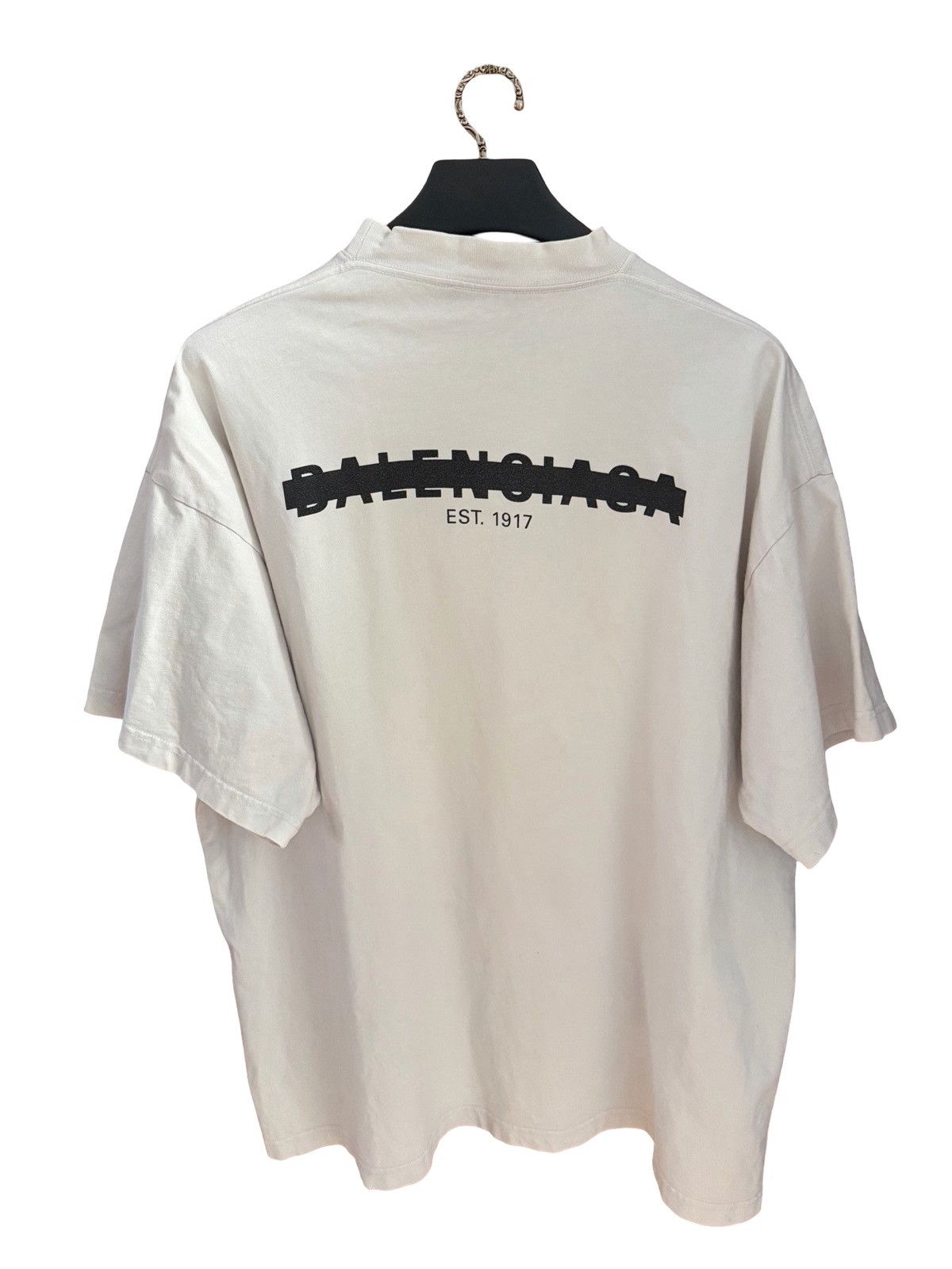 Balenciaga Balenciaga Strike 1917 T-shirt Size US L / EU 52-54 / 3 - 2 Thumbnail