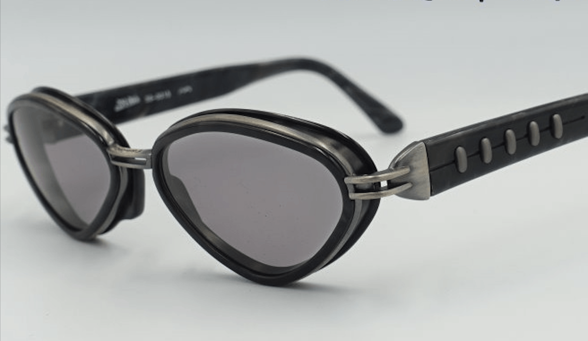 Jean Paul Gaultier Jean Paul Gaultier JPG Black Sunglasses Made in Japan Size ONE SIZE - 2 Thumbnail
