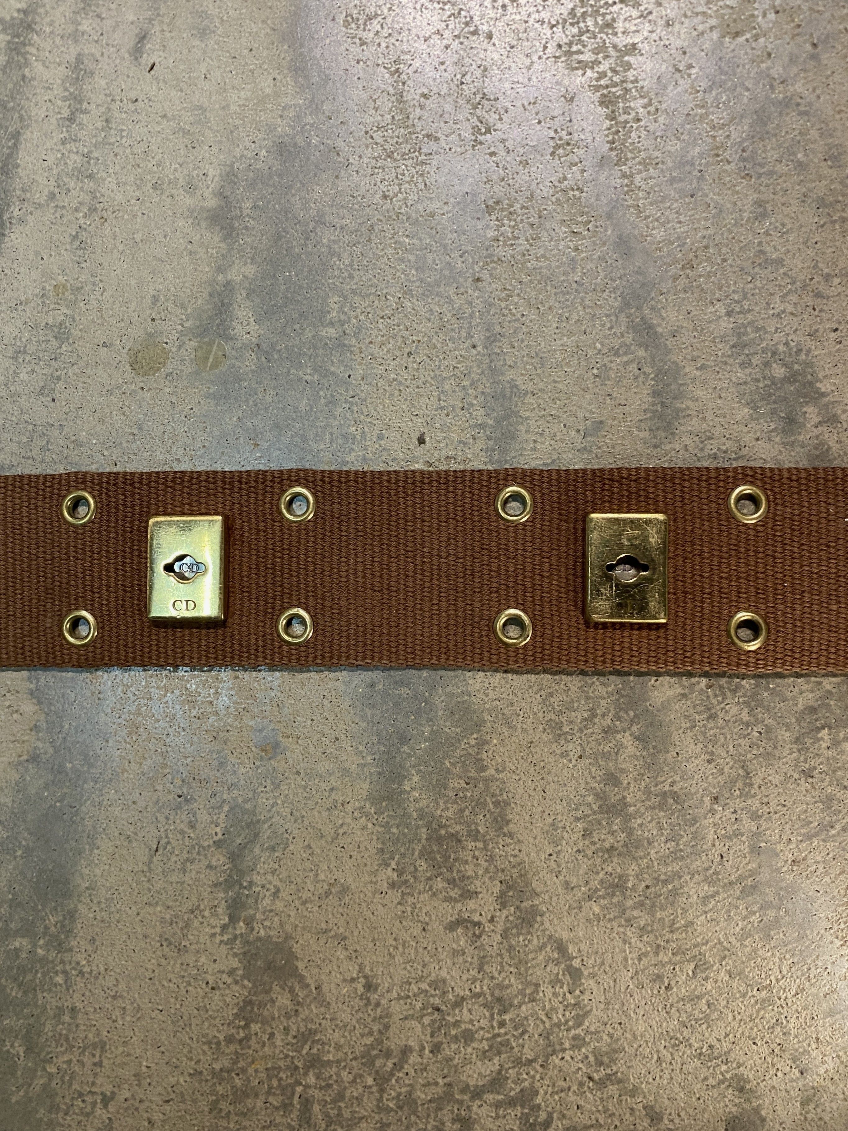 Dior Christian Dior SS02 “Street Chic” Canvas Black Cargo Belt Size ONE SIZE - 8 Thumbnail