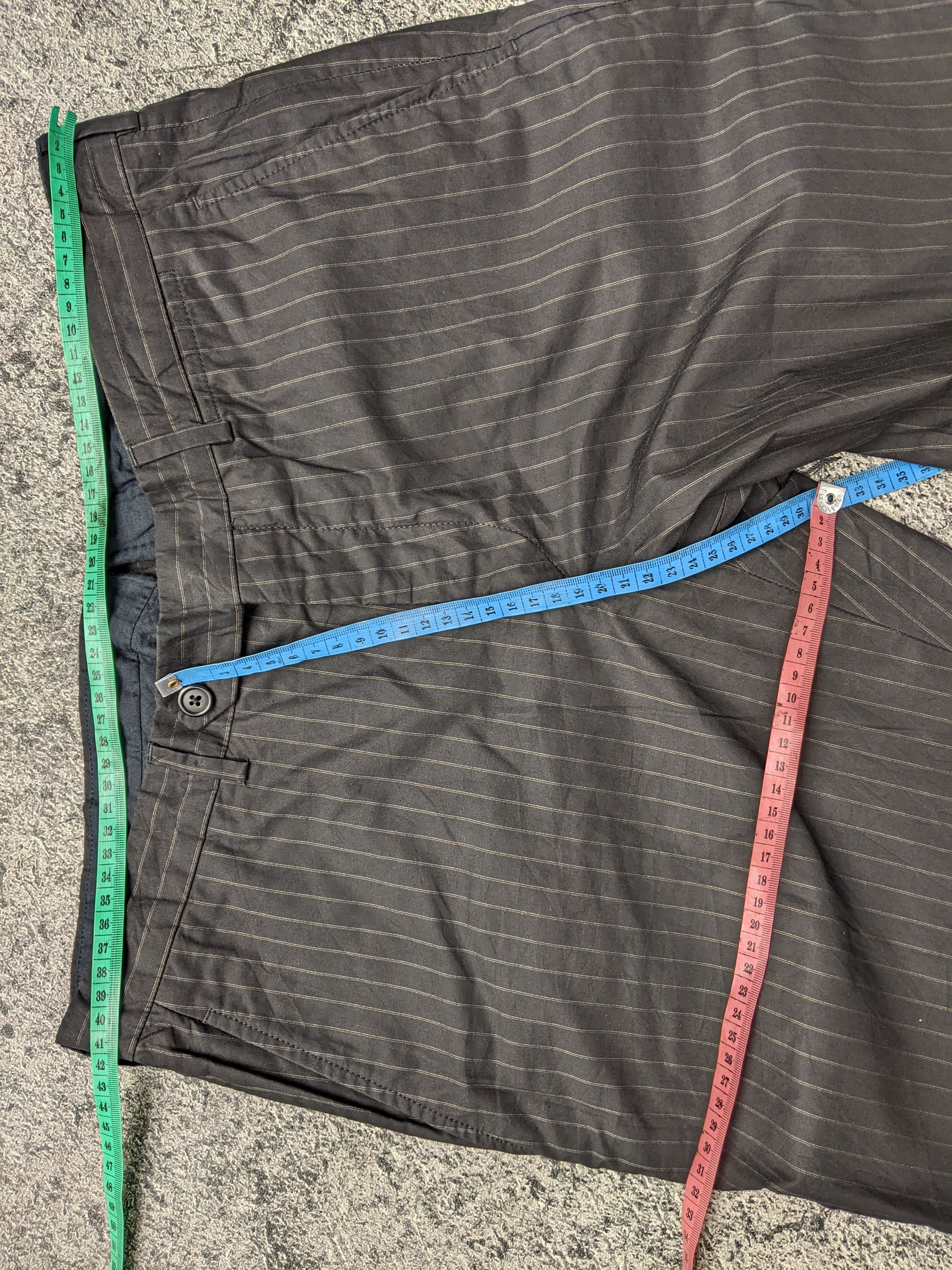 Prada Prada Pinstripe Tailored Pants Navy Size US 34 / EU 50 - 9 Thumbnail