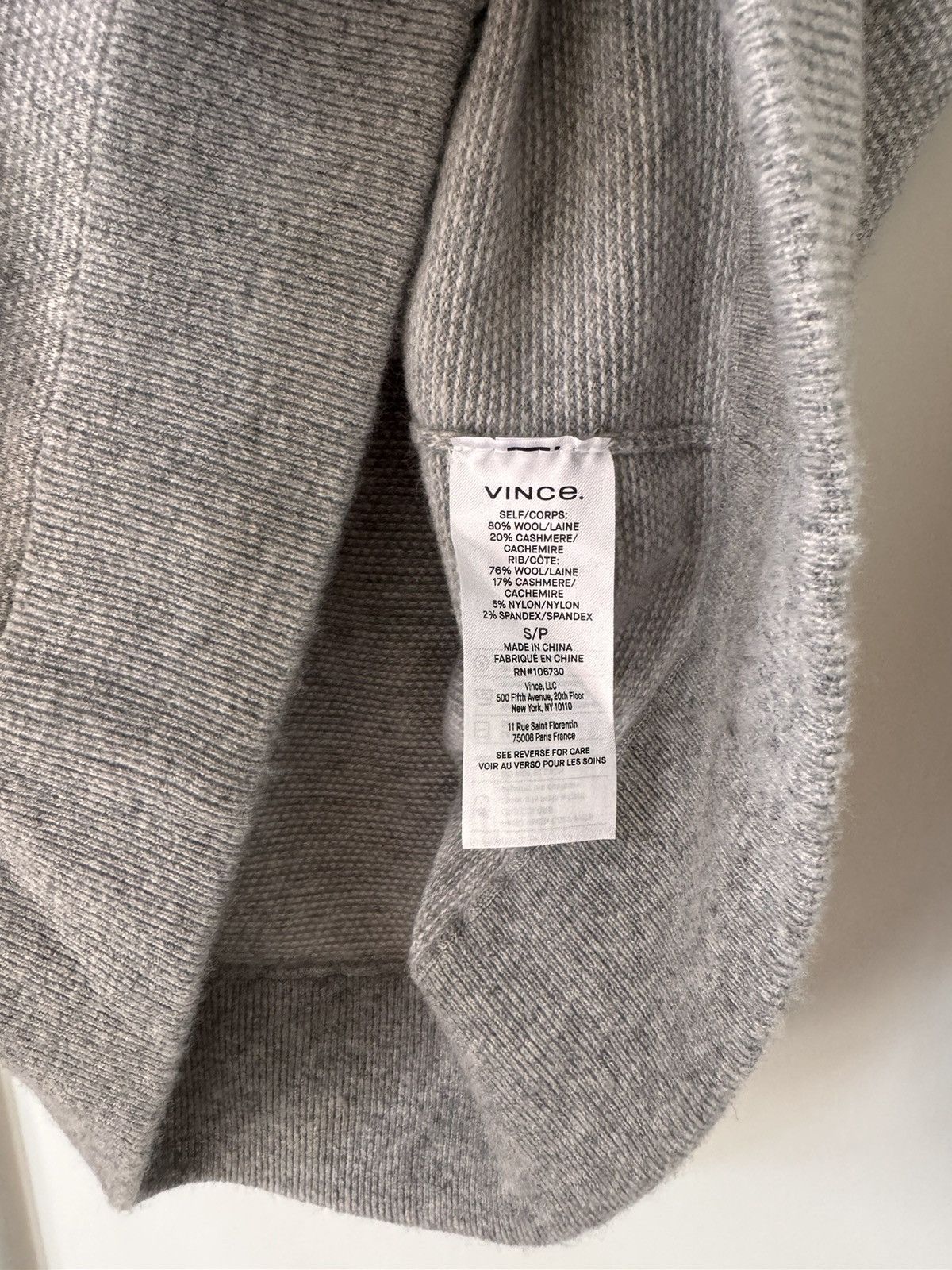Vince Vince Cashmere Sweater Size US S / EU 44-46 / 1 - 4 Thumbnail