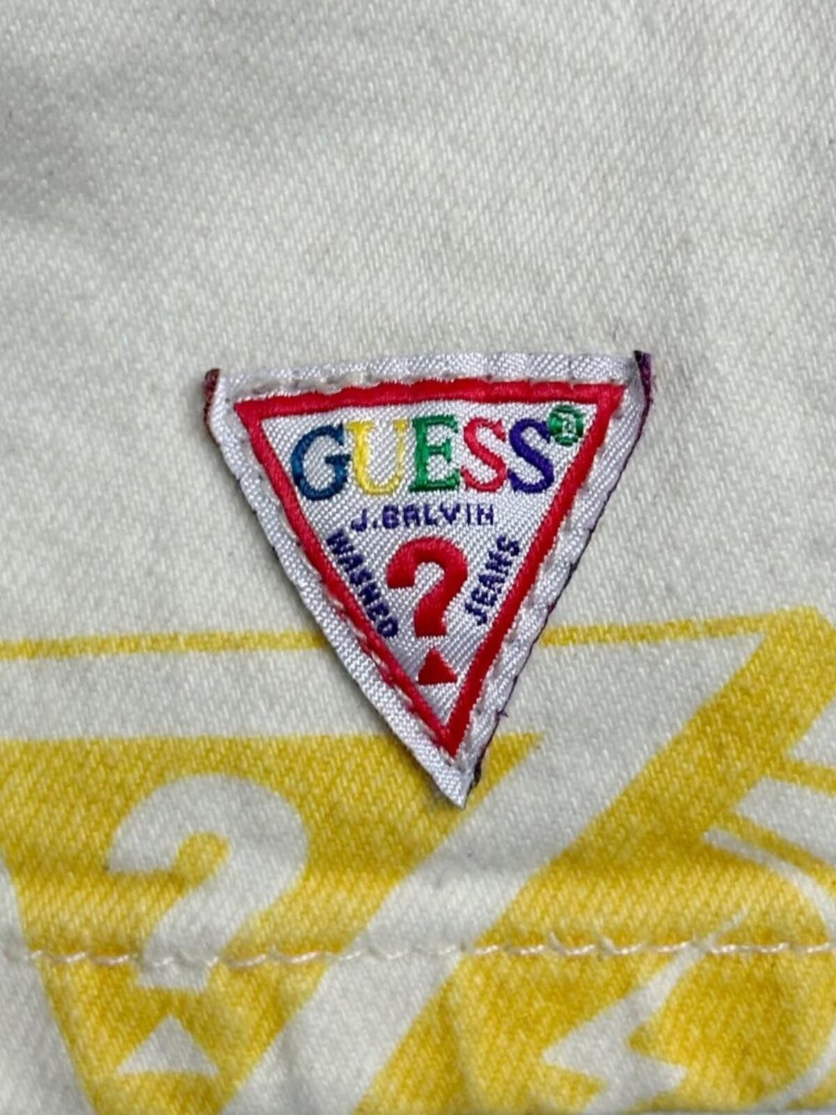 Guess Guess x J Balvin Women's Cropped Denim Jacket Size S Size S / US 4 / IT 40 - 6 Thumbnail