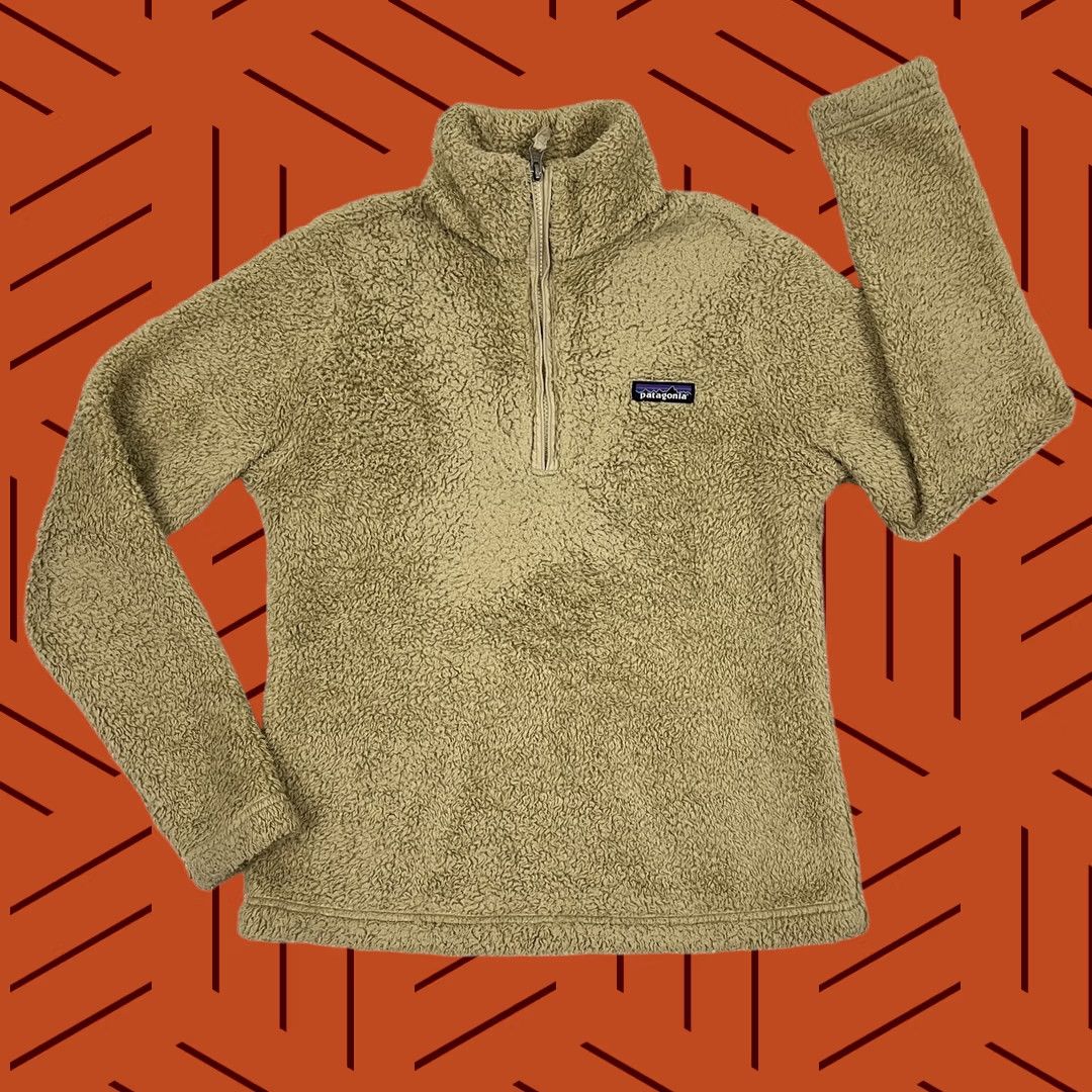 Patagonia Patagonia Sweater Womens S Brown 1/4 Zip Pullover Fleece Mock Neck Outdoor Casual Fall Spring Winter Knit Long Sleeve Size S / US 4 / IT 40 - 1 Thumbnail
