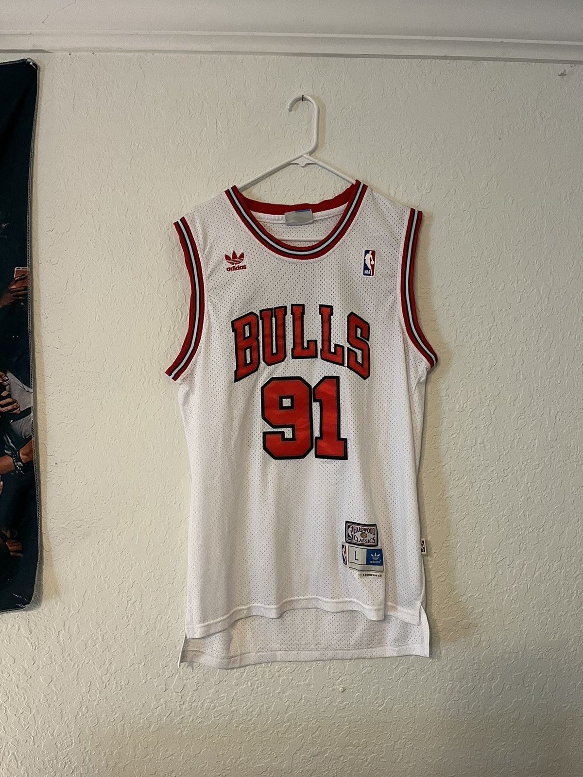 Adidas × NBA Adidas Denis Rodman Bulls Jersey Size US L / EU 52-54 / 3 - 1 Thumbnail