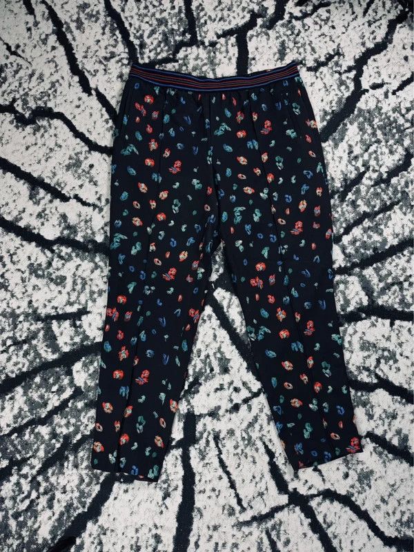 Other Riani leggings black colorful 46 XXXL Size 32" / US 10 / IT 46 - 1 Thumbnail