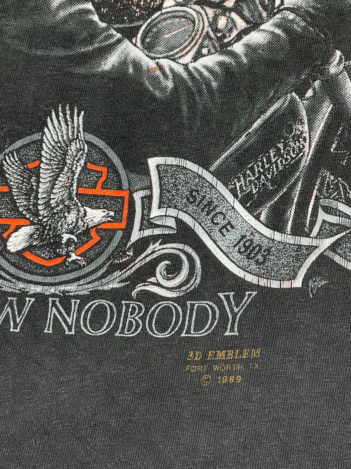 Harley Davidson Harley Davidson 3d emblem 1989 t-shirt vintage Size US L / EU 52-54 / 3 - 2 Thumbnail