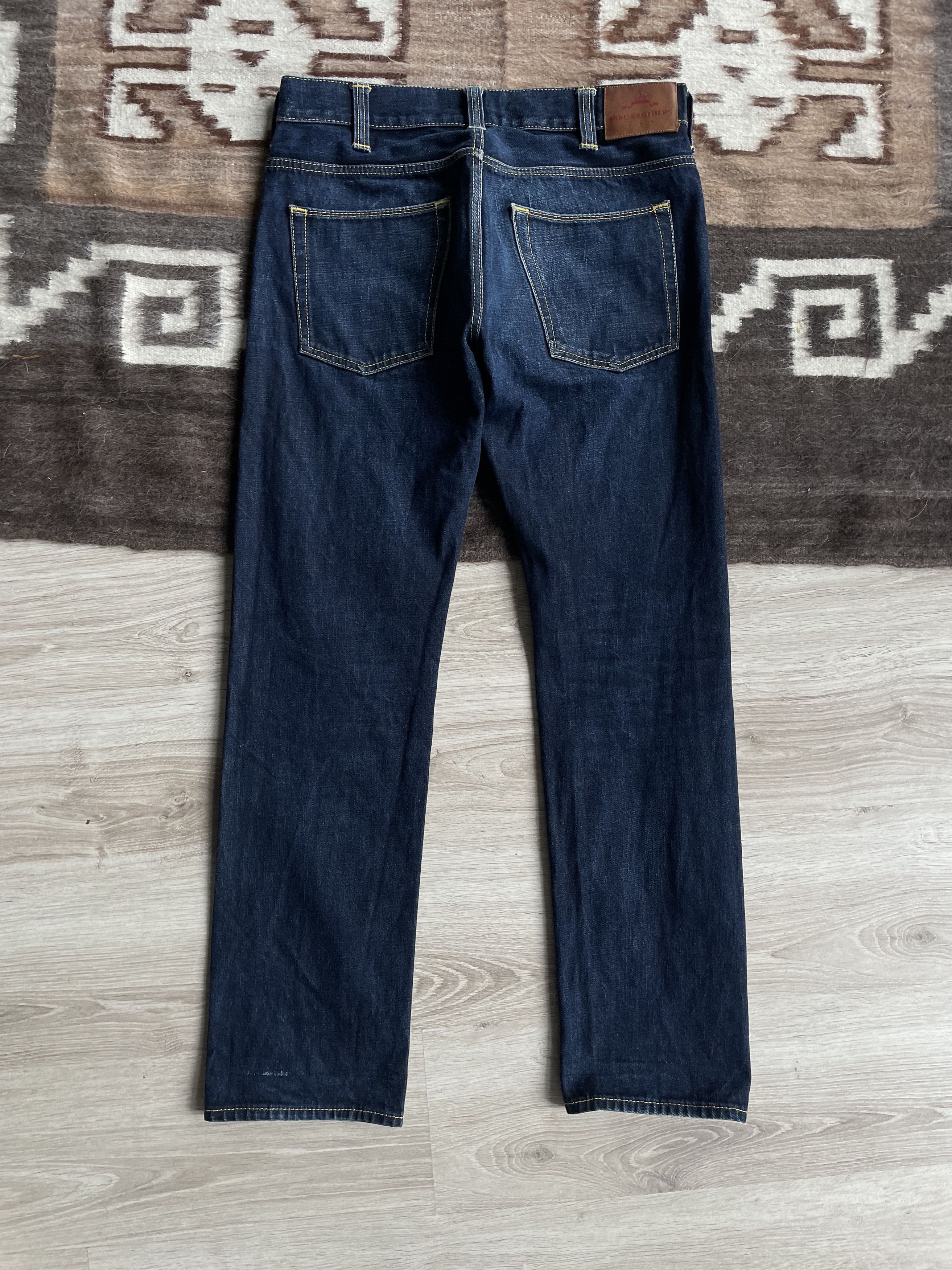 image of Roamer Pant Selvedge Indigo Denim Jeans 6557Ac in Indigo Blue, Men's (Size 34)