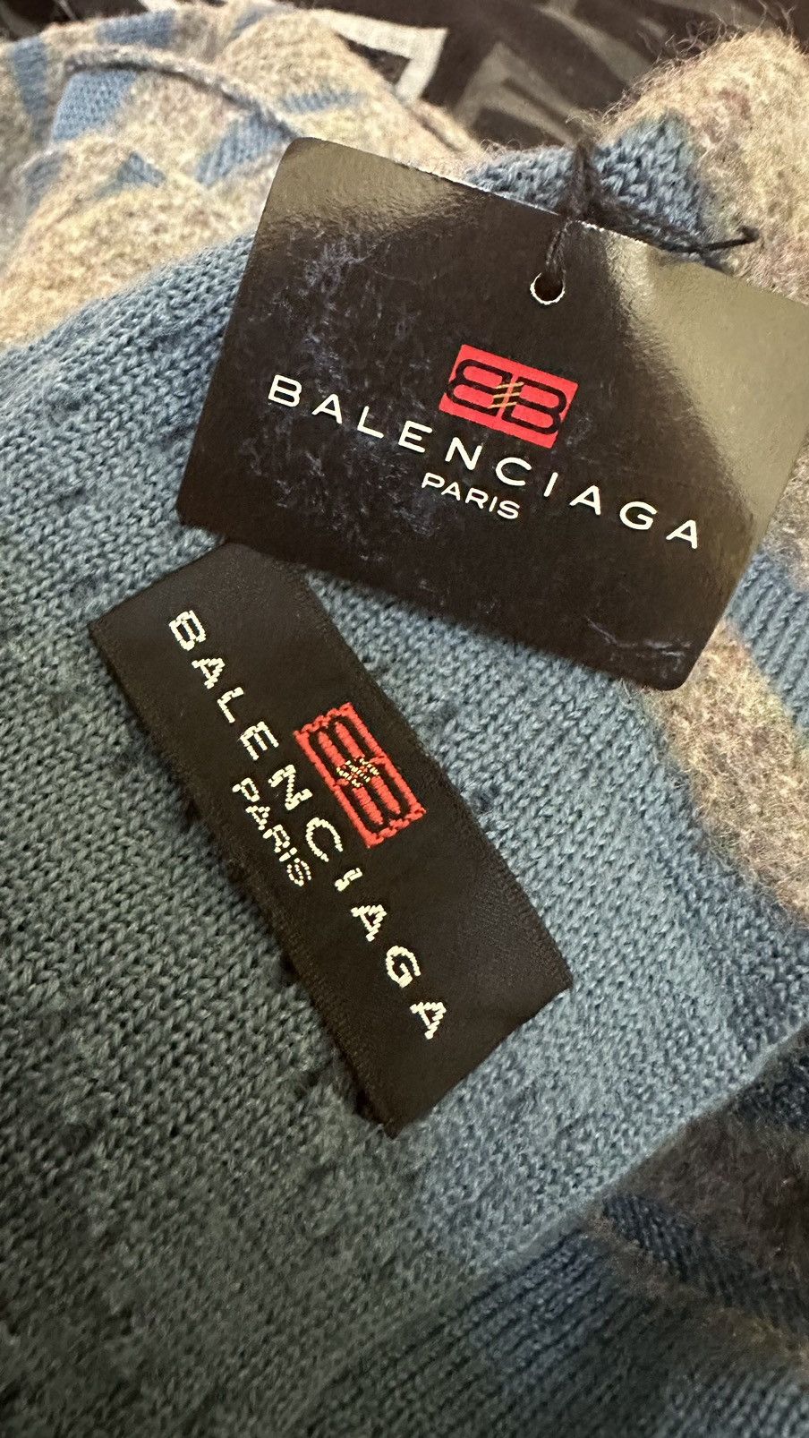 Balenciaga Balenciaga Cashmere Scarf / Muffler Size ONE SIZE - 7 Thumbnail
