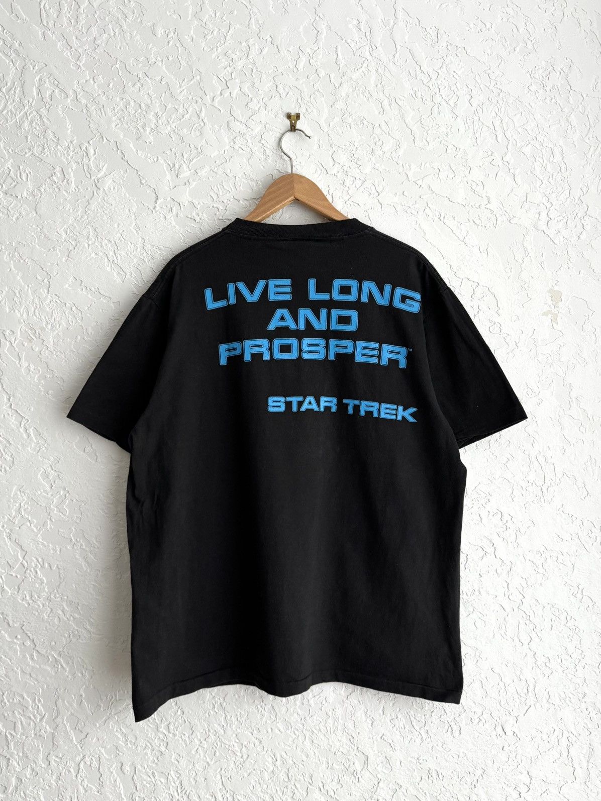 Vintage Vintage Star Trek Spock 1991 Single Stitch T-shirt Size US XL / EU 56 / 4 - 4 Thumbnail