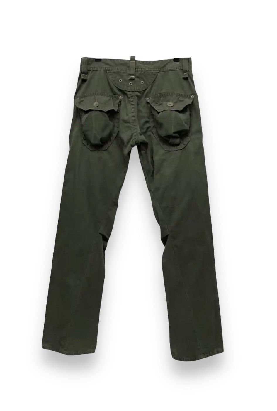 Edwin 🔥DOPE🔥KHAKI 3D Pocket Bush Cargo Pants Travis Scott Style Size US 31 - 3 Thumbnail