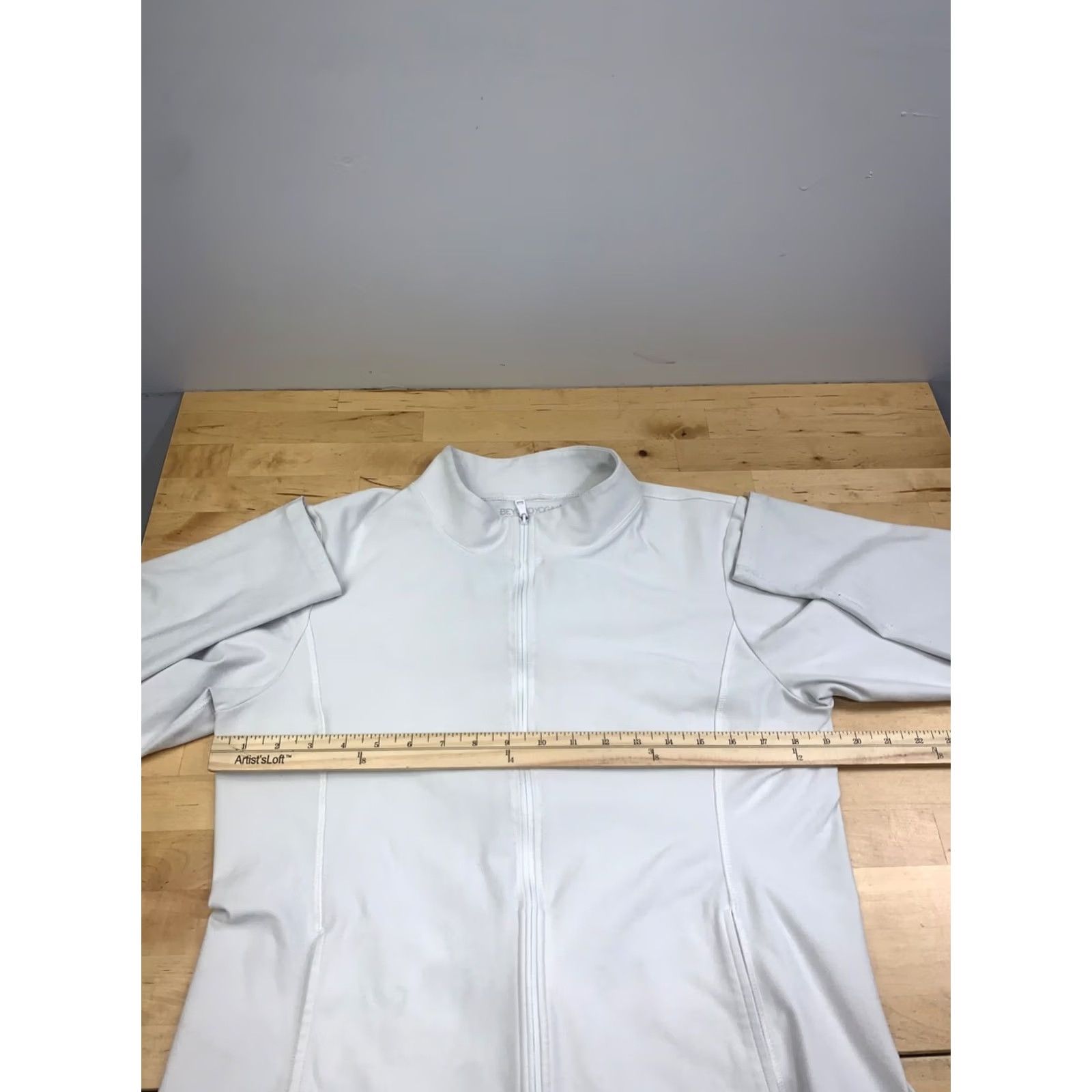 Beyond Yoga Beyond Yoga Jacket Women XL White Full Zip Activewear 13301 Size XL / US 12-14 / IT 48-50 - 4 Thumbnail