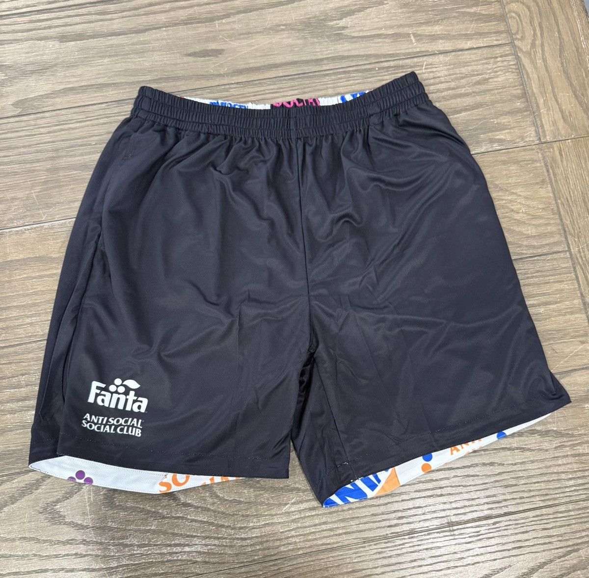 Anti Social Social Club × Designer 🍊 Anti Social Club ASSC x Fanta Flavor Mesh Shorts 2XL 🍊 Size US 38 / EU 54 - 5 Thumbnail