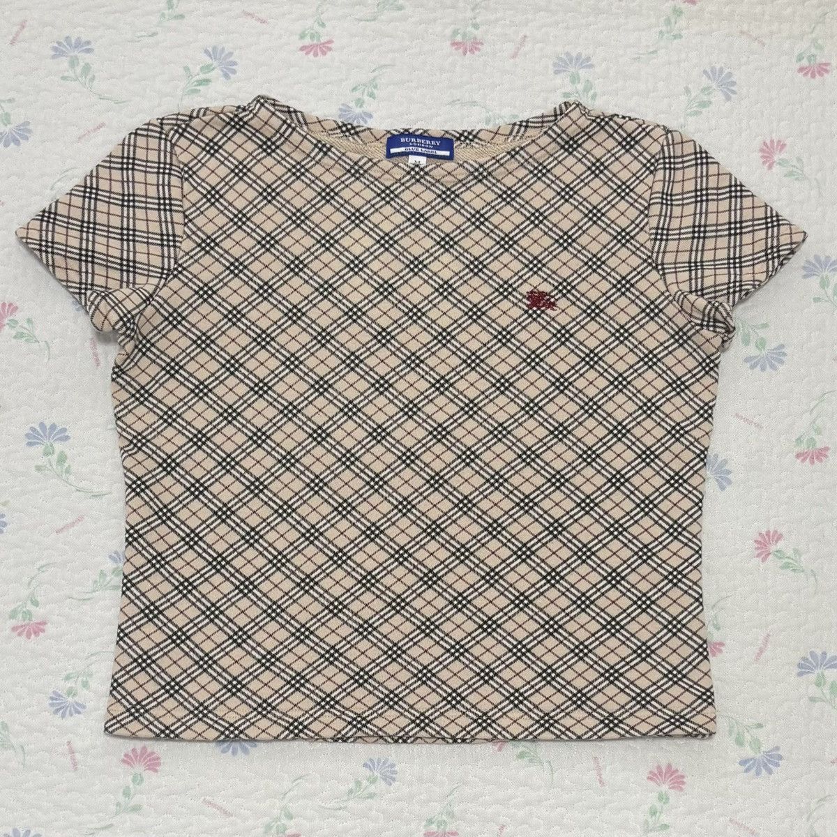 Burberry Burberry Blue Label Nova Check T-Shirt Size M / US 6-8 / IT 42-44 - 1 Thumbnail