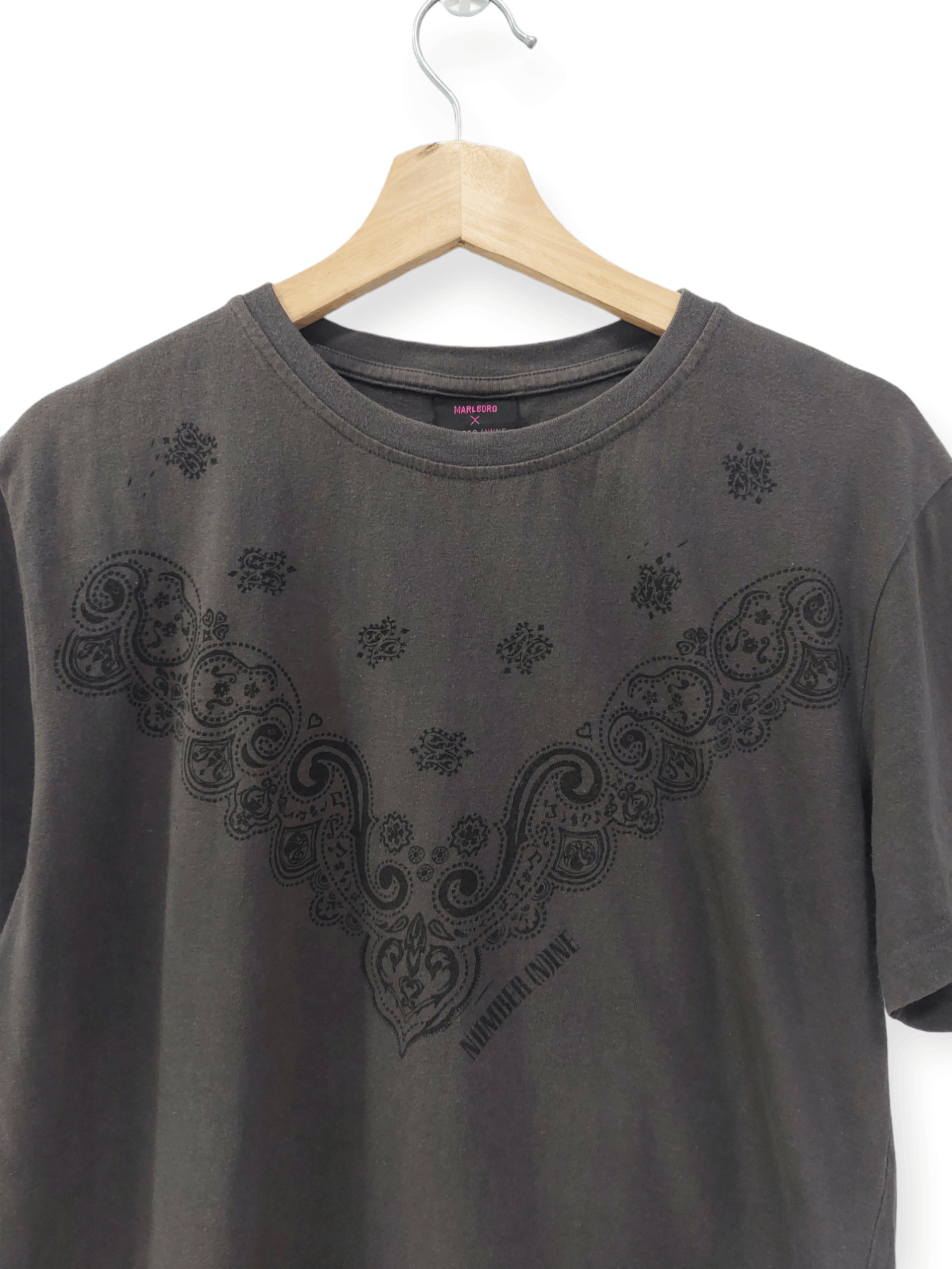 Marlboro × Number (N)ine × Vintage Number (N)ine x Malboro Bandana Presley Pattern Chest Size US M / EU 48-50 / 2 - 3 Thumbnail
