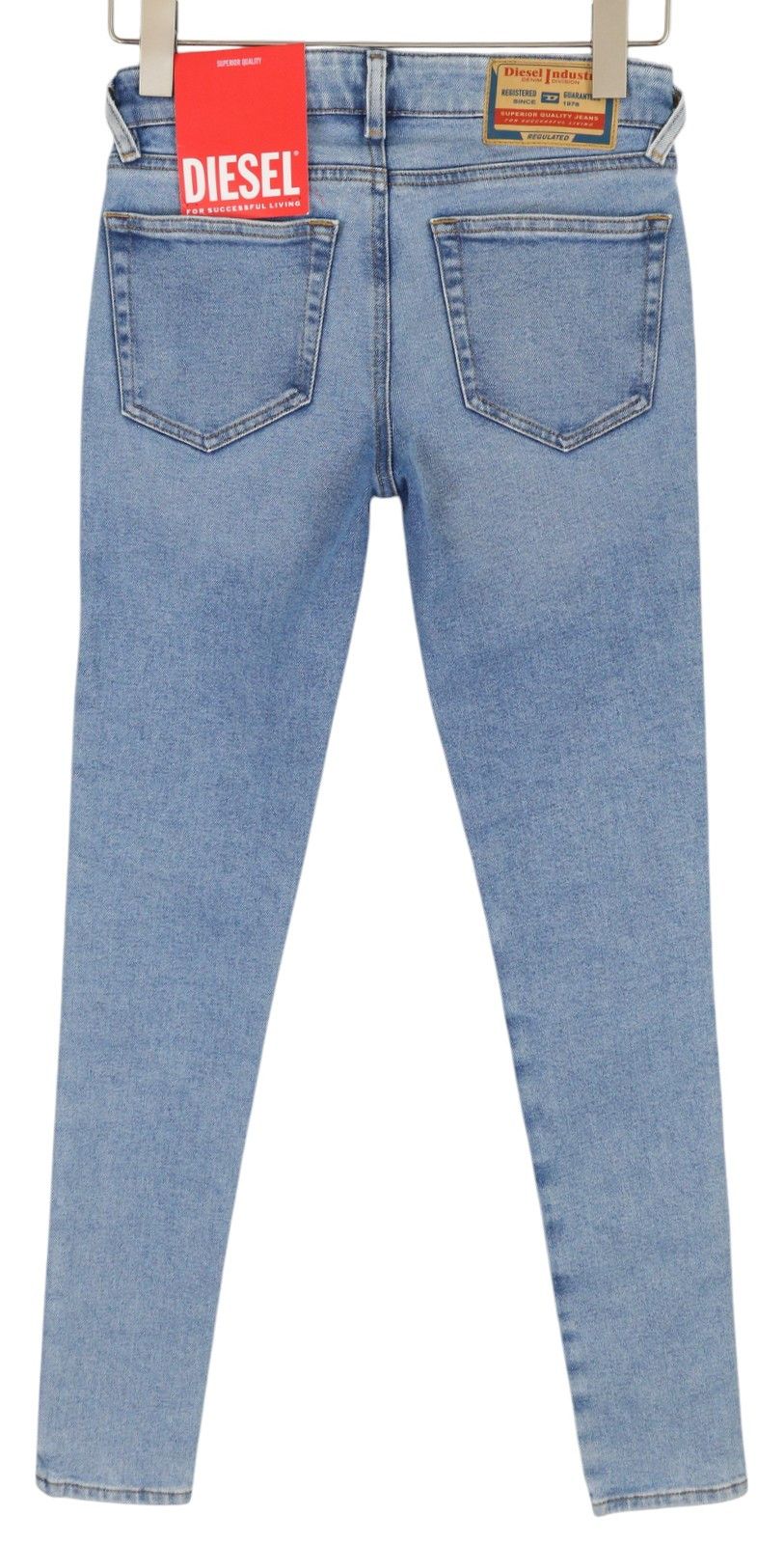 Diesel 2018 SLANDYLOW 9B92S W26/L32 Super Skinny Low Waist 40684 Size 26" / US 2 / IT 38 - 2 Thumbnail