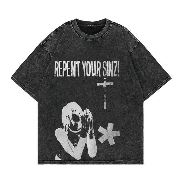 VIBE #20 Repent Your Sinz Letter Oversized Size US L / EU 52-54 / 3 - 3 Thumbnail