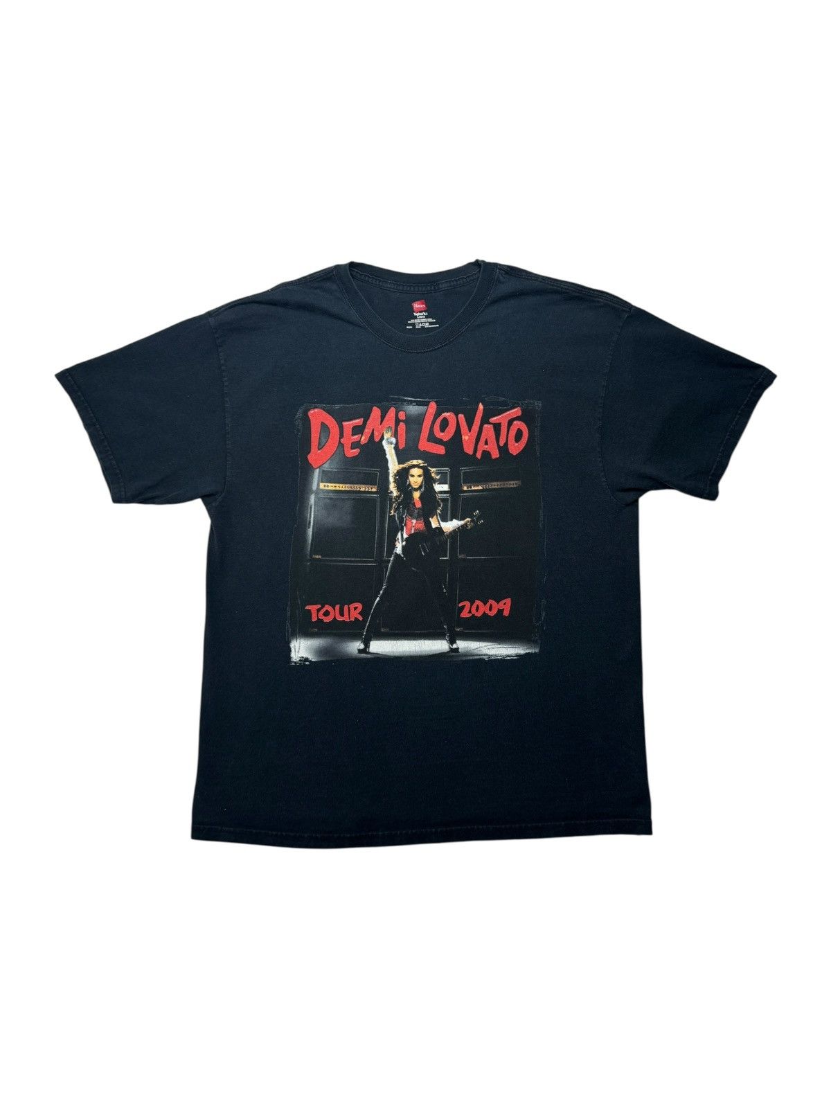 Vintage 2009 Demi Lovato Tour Tee Shirt Size US L / EU 52-54 / 3 - 1 Thumbnail