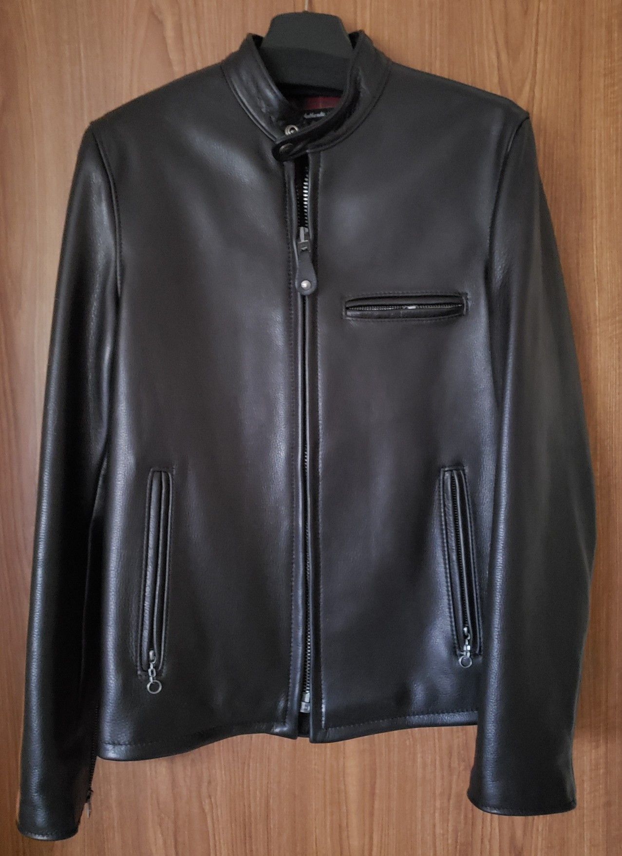 Schott Schott 530 Cafe Racer Leather Jacket Grailed