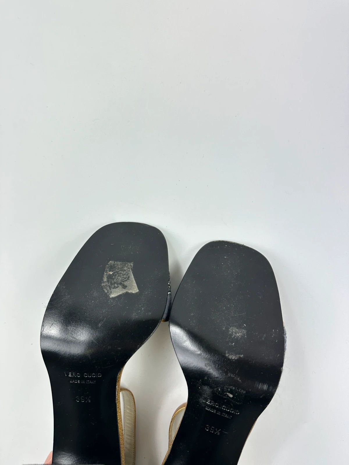 Miu Miu Miu Miu FW1998 PVC Coated Glitter Heels Pumps Shoes Size US 9 / IT 39 - 16 Thumbnail