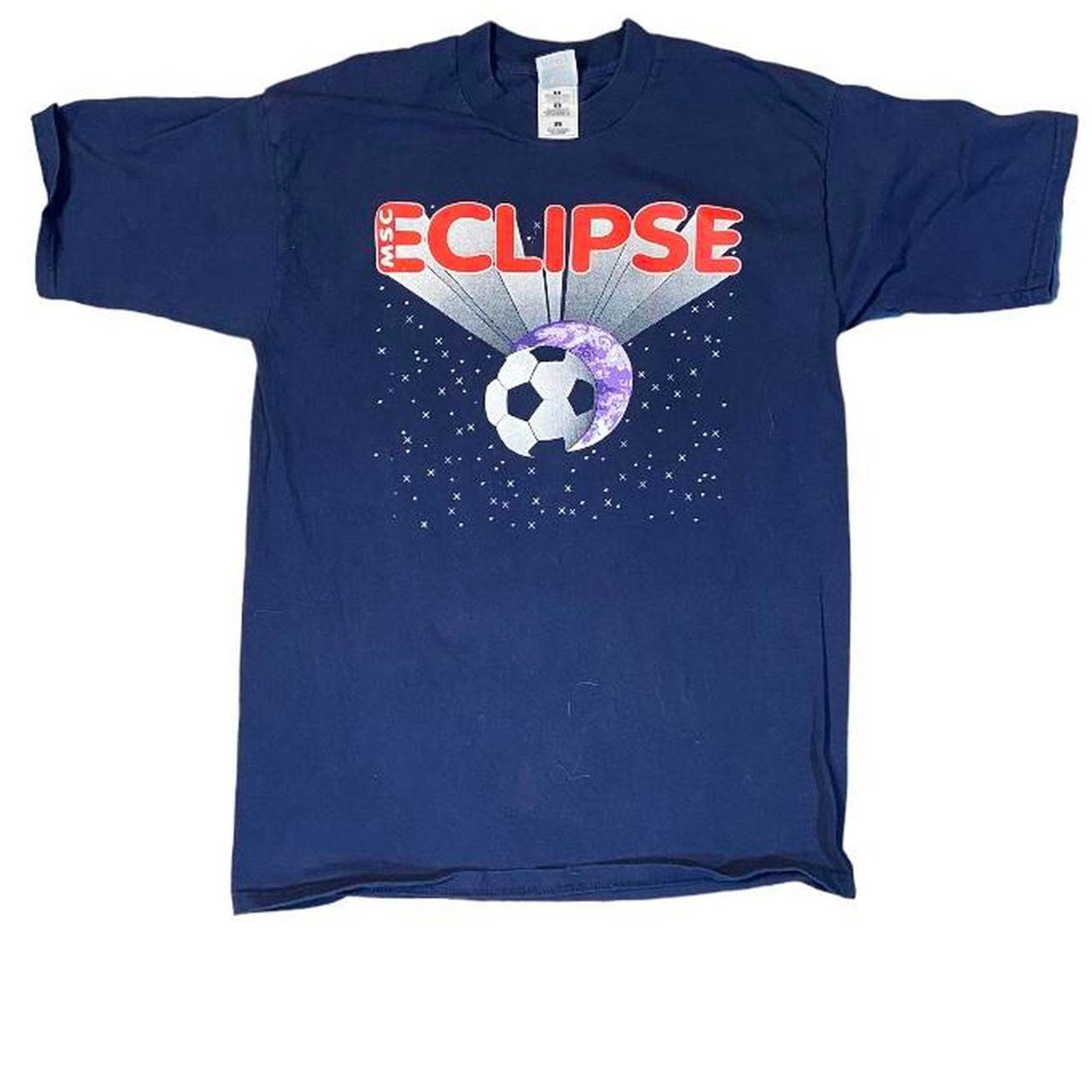 Hanes 90s msc eclipse soccer tee Size US L / EU 52-54 / 3 - 1 Thumbnail