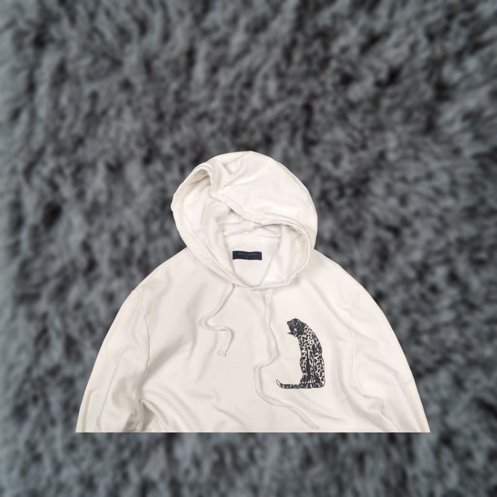 Allsaints Allsaints Cheetahs Hoodie L S White Leopard Logo Oversized Shirt Mens XS-XL? Size US M / EU 48-50 / 2 - 1 Thumbnail
