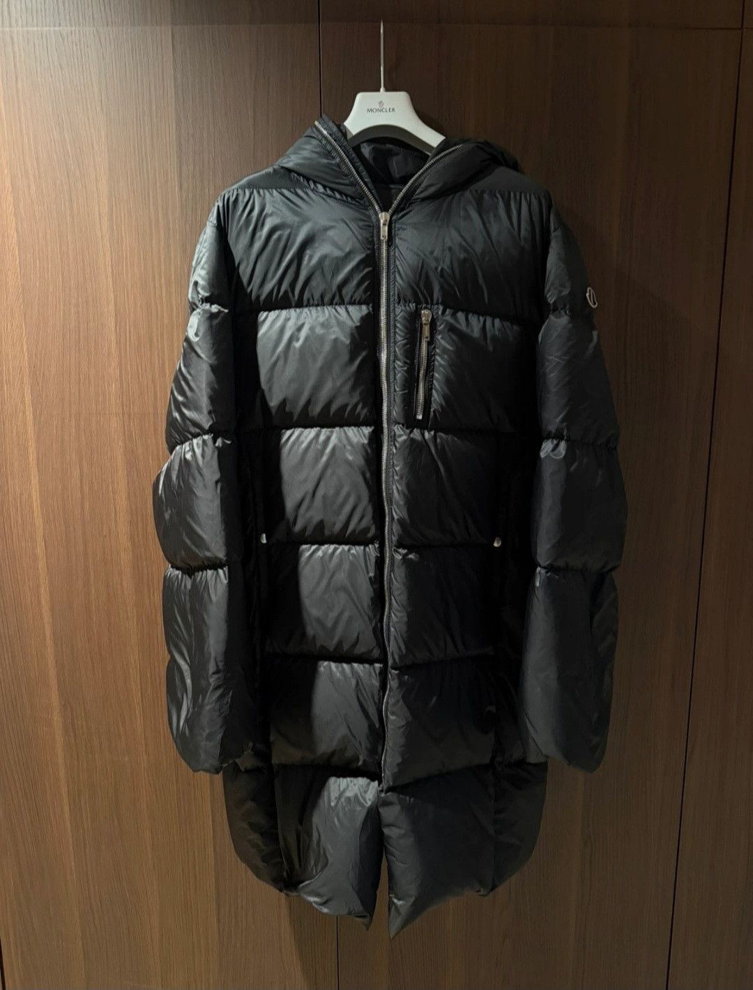 Moncler × Rick Owens Rick Owens x Moncler gimp down puffer coat Size US L / EU 52-54 / 3 - 4 Thumbnail
