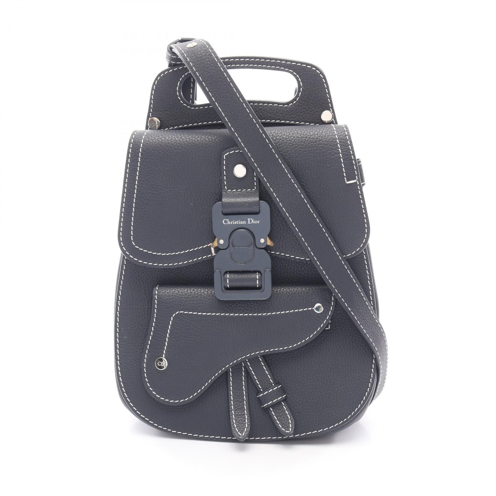 Dior Dior Dior Gallop Leather Backpack Leather Backpack 23-BO-1128 DUTY FREE for USA Size ONE SIZE - 1 Thumbnail