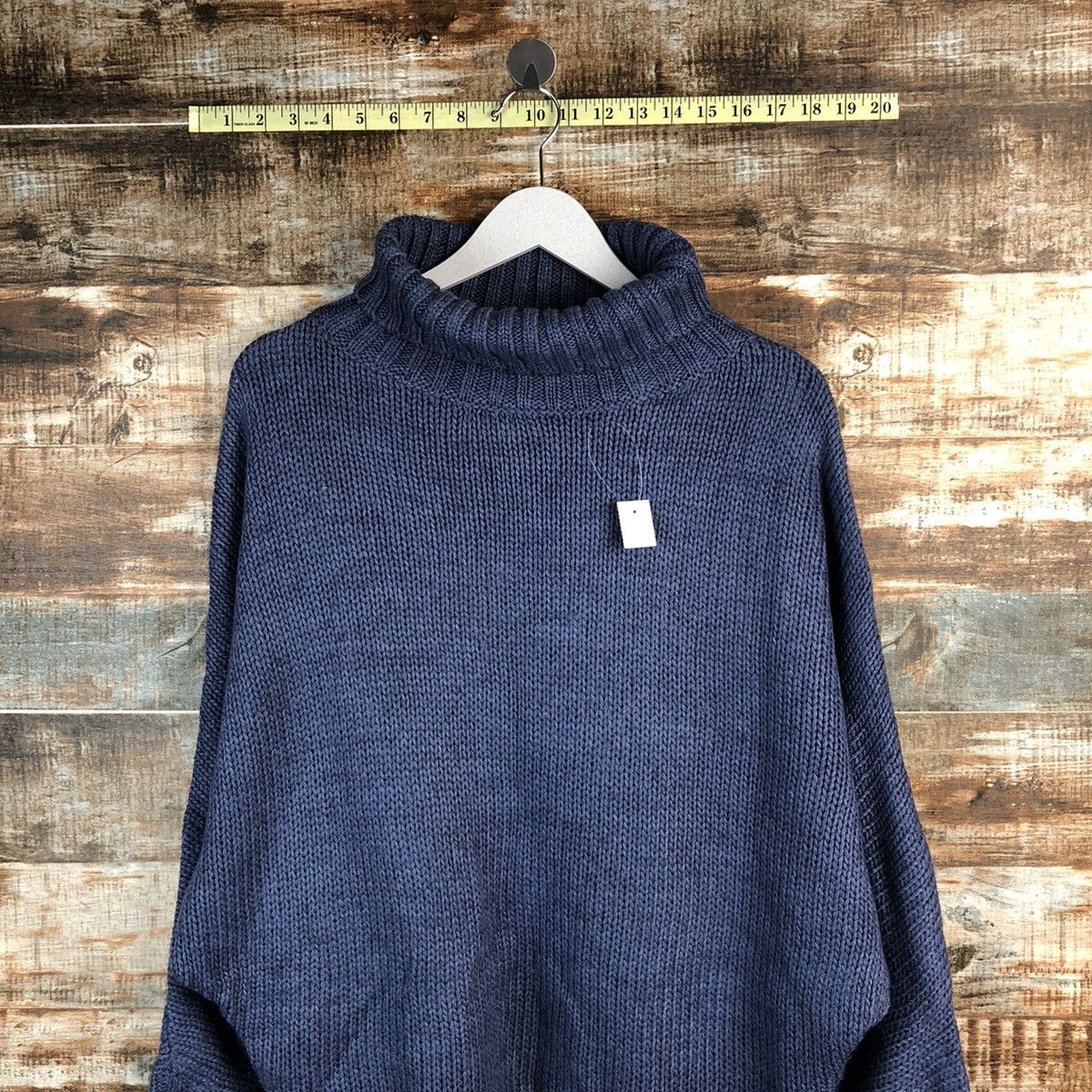 Japanese Brand Croisiere Dark Blue Knitwear sweatshirt #A1280 Size US M / EU 48-50 / 2 - 2 Thumbnail