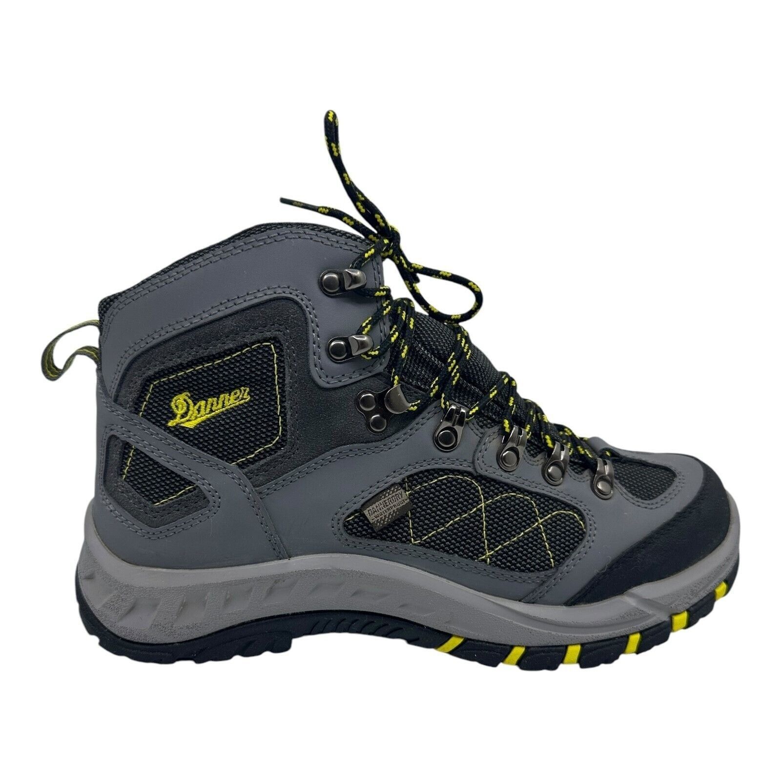 Danner Danner Mens Trailtrek 4.5" Hiking Boots Gray & Yellow M.8ee Size US 8 / EU 41 - 13 Thumbnail