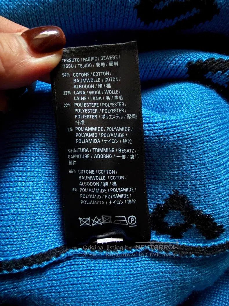 Balenciaga Balenciaga Bullet Screen Long Sweater Size US S / EU 44-46 / 1 - 6 Thumbnail