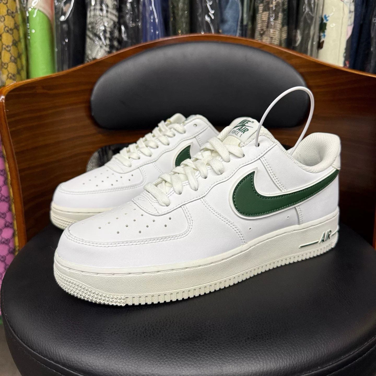Nike Nike AF1 Green Lowtop Sneakers 42 Men Size US 9 / EU 42 - 1 Thumbnail