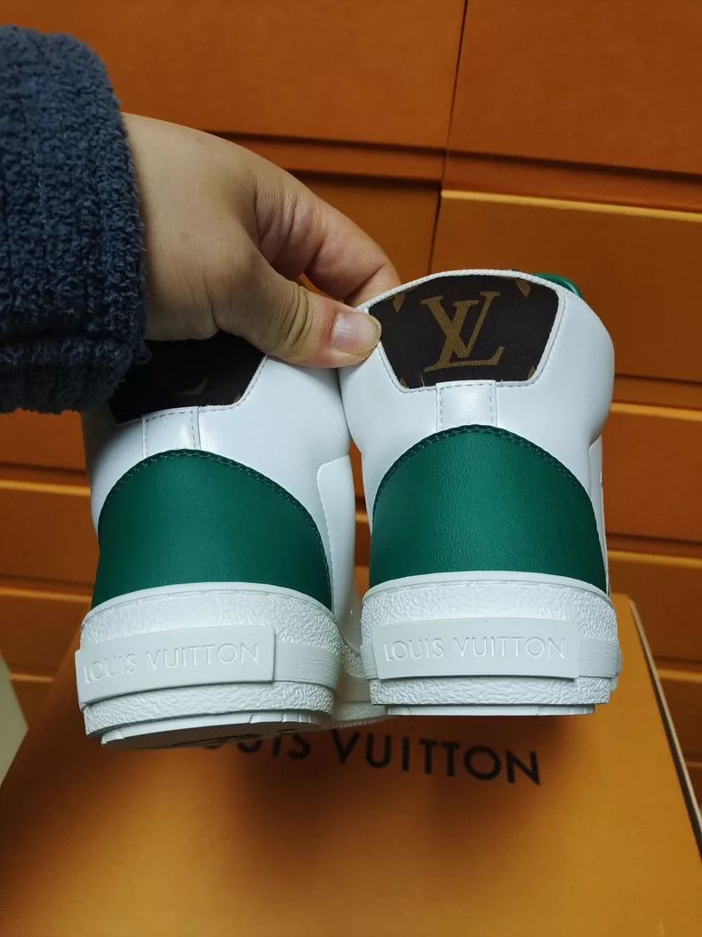 Louis Vuitton LV Women's Lace-Up Sneakers Size 34.5-2507 Size US 4 / IT 34 - 8 Thumbnail