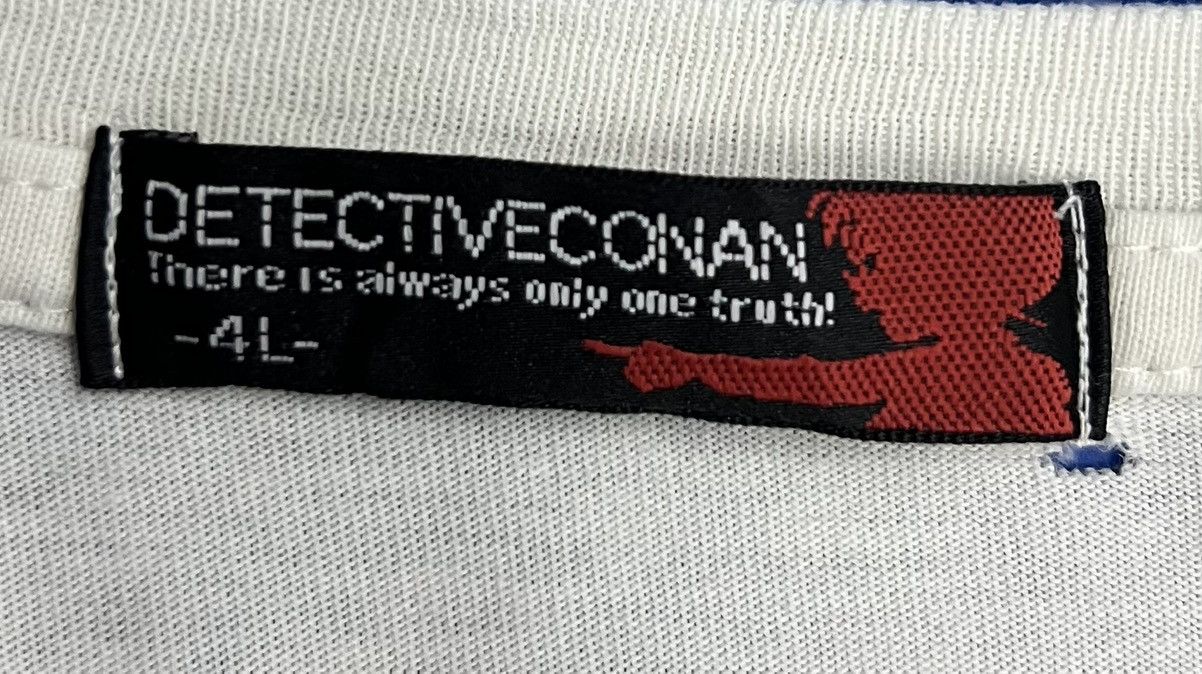 Anime VINTAGE DETECTIVE CONAN THERE IS ALWAYS ONLY ONE TRUTH SHIRT Size US XXL / EU 58 / 5 - 9 Thumbnail