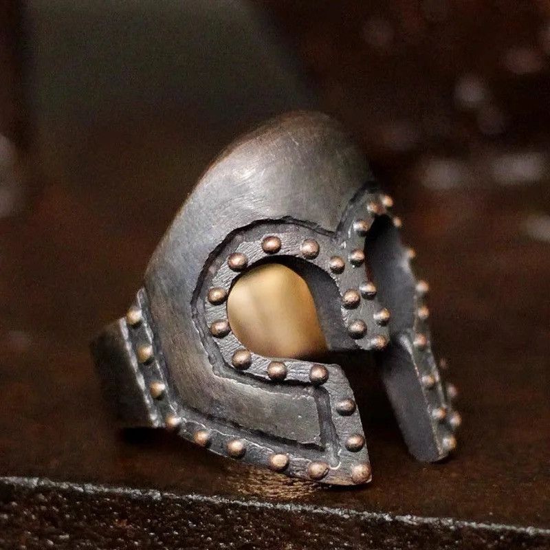Jewelry × Vintage Original design handmade Indian wind feather ring Size ONE SIZE - 1 Thumbnail