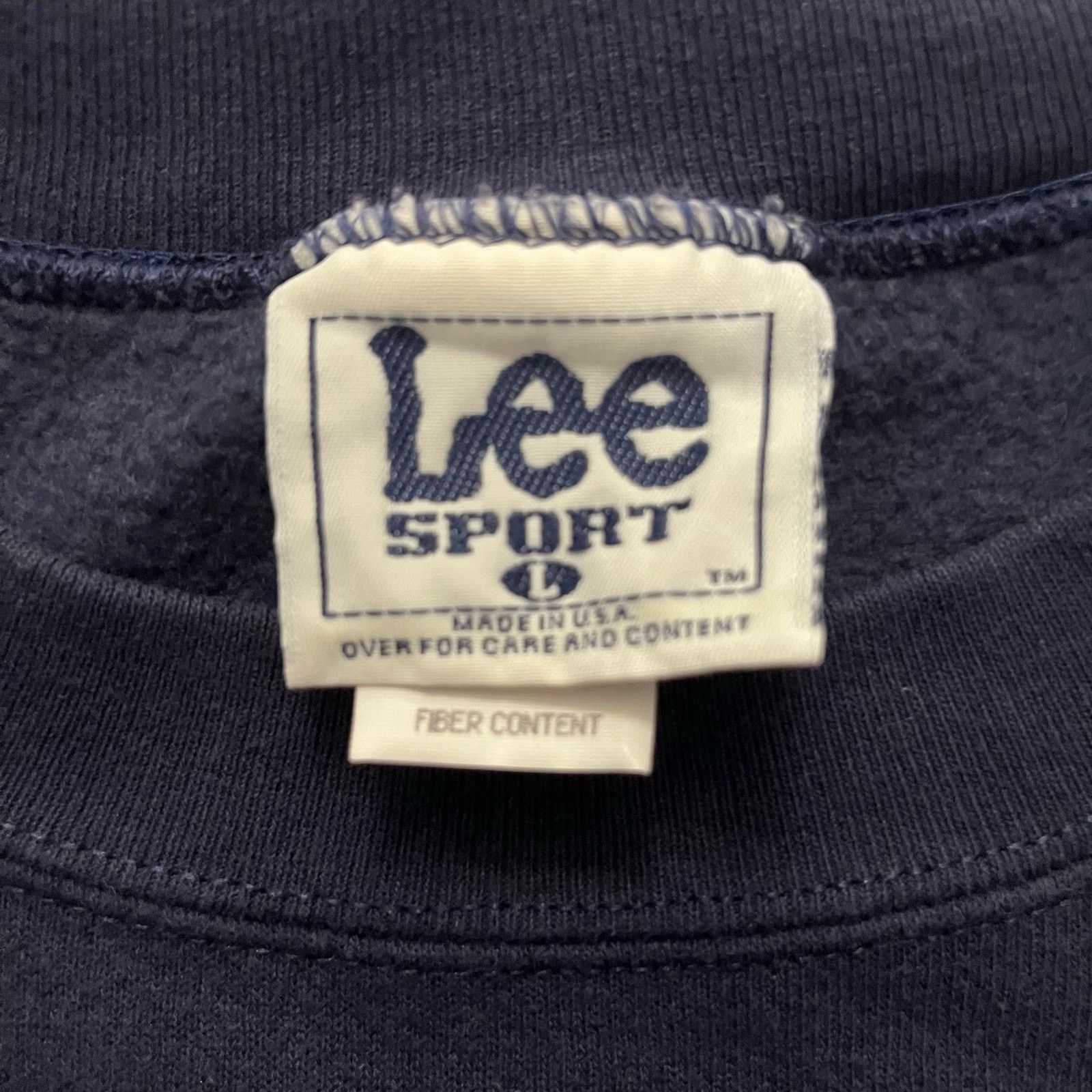Lee VTG 1998 Lee Sport Sweatshirt Atlanta Braves Pullover Blue L Size US L / EU 52-54 / 3 - 5 Thumbnail