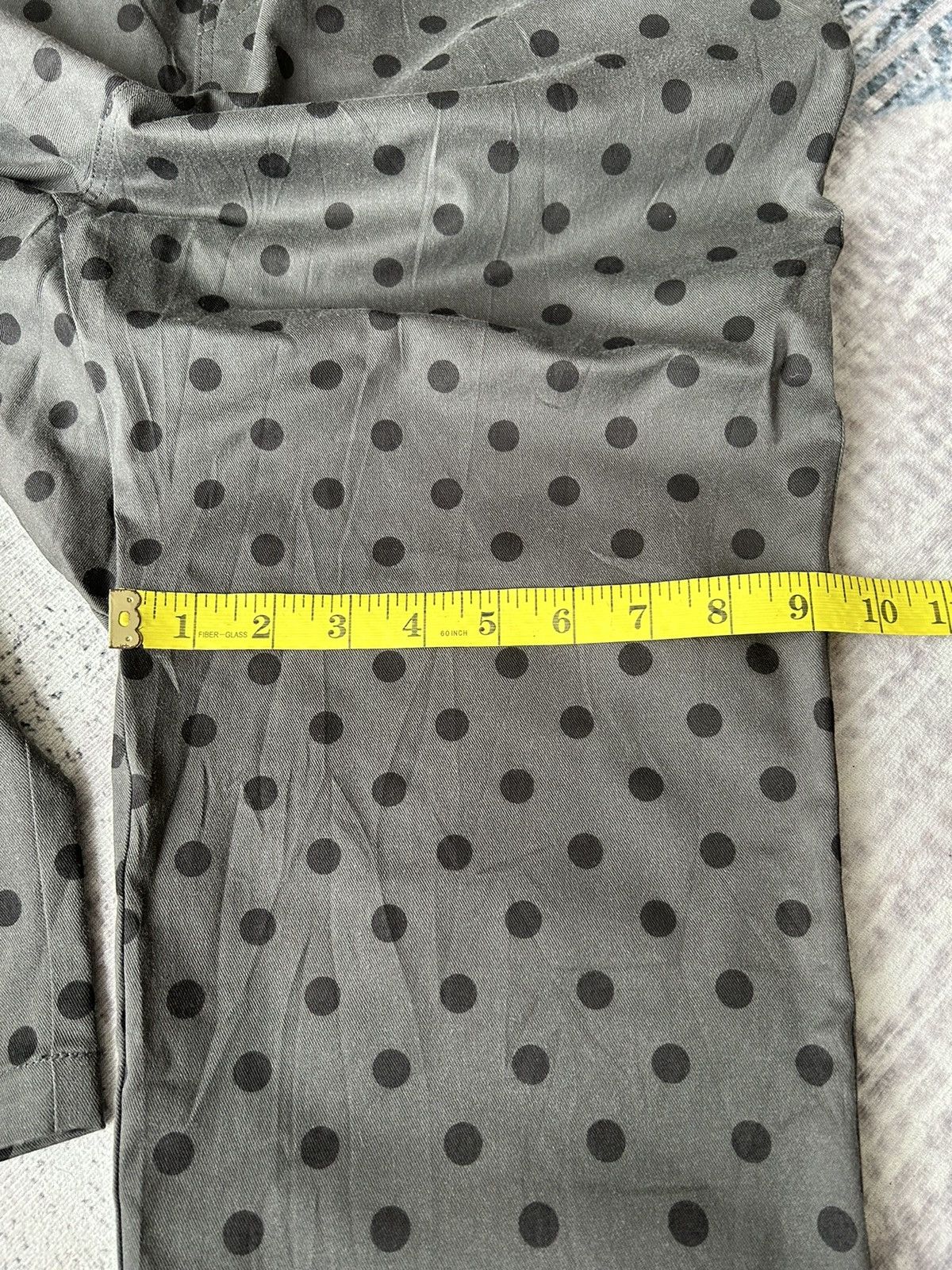 Yohji Yamamoto Yohji Yamamoto Polka Dot Pants Size US 28 / EU 44 - 22 Thumbnail
