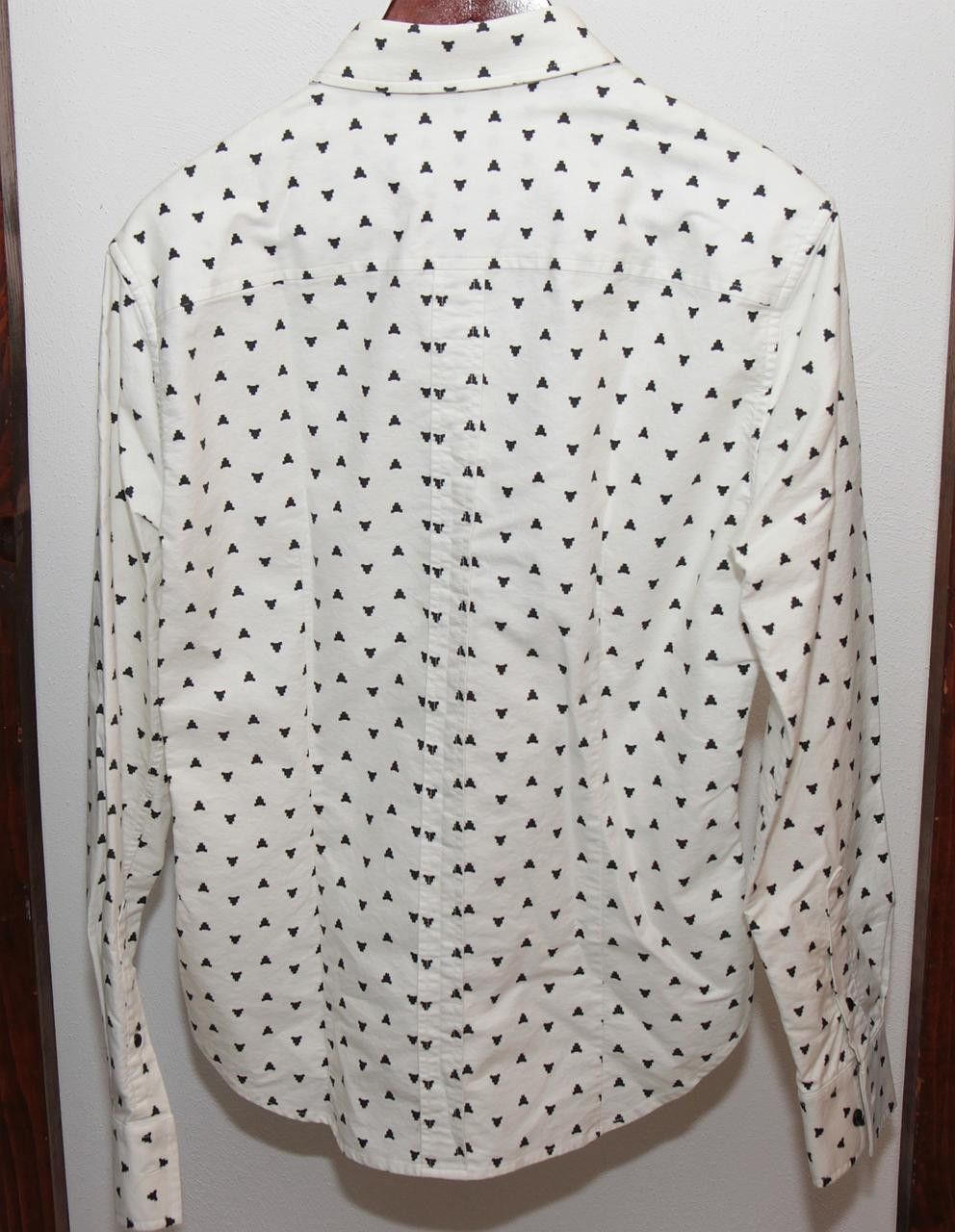 Band Of Outsiders Vintage Atari Meteors Gaming Pixel Oxford Shirt Size US S / EU 44-46 / 1 - 3 Thumbnail