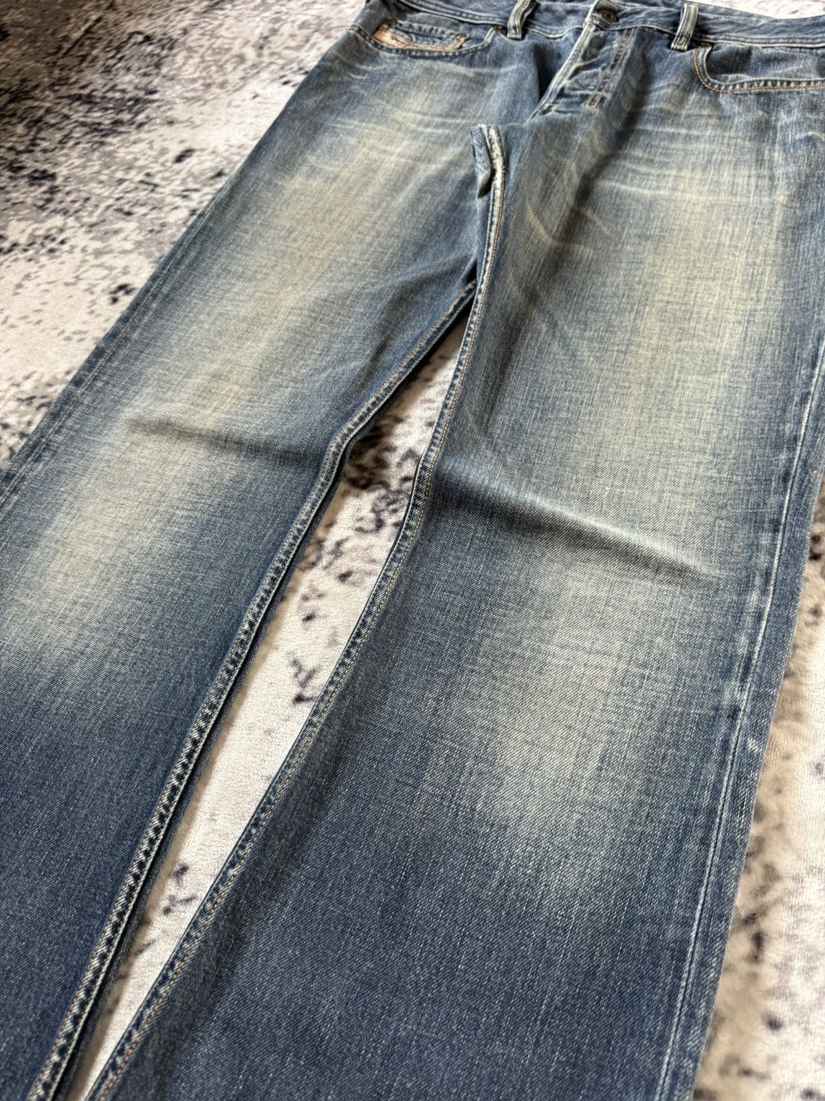 Diesel Diesel Fade Wash Zatiny Flared Jeans Italy Made Size US 34 / EU 50 - 6 Thumbnail