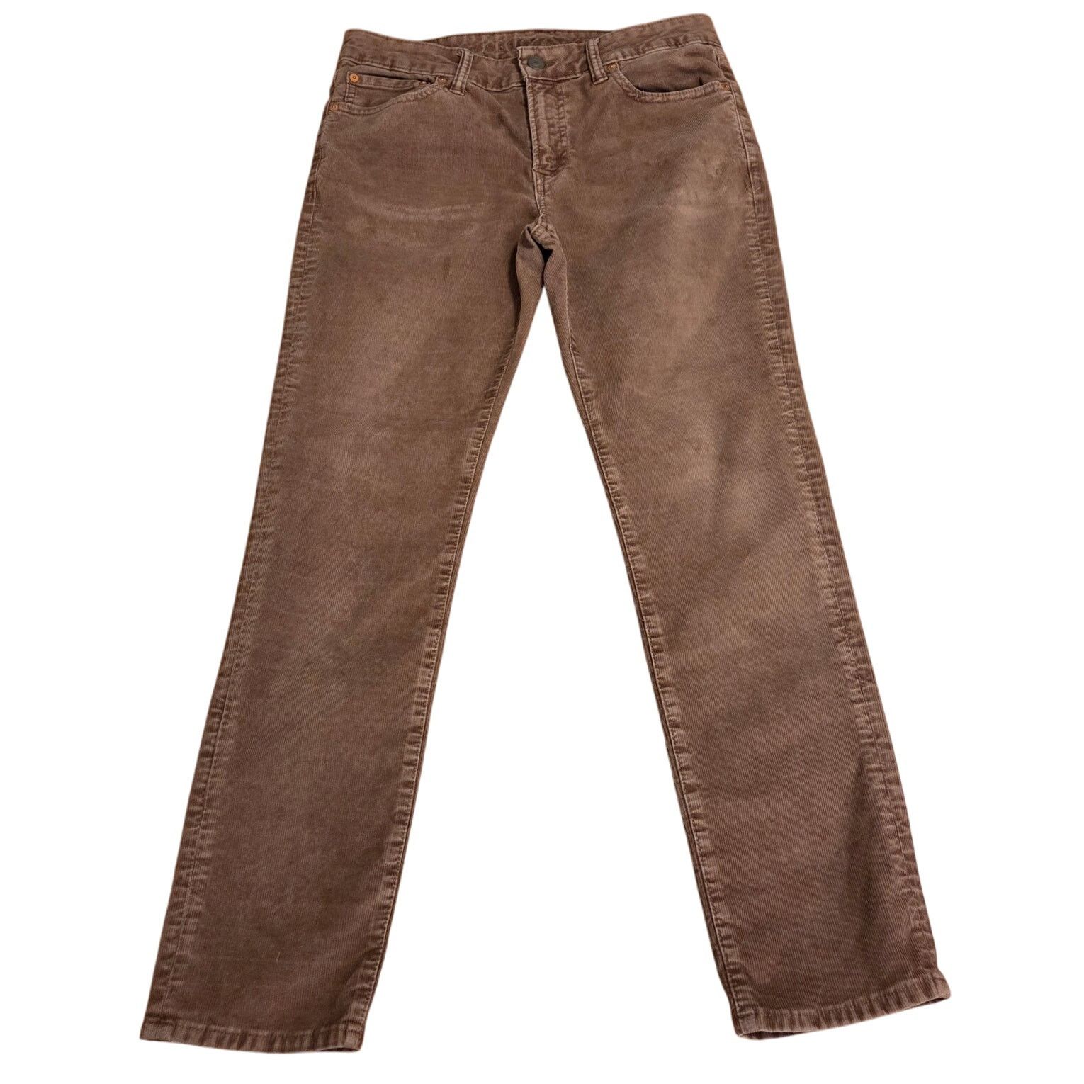 American Eagle Outfitters American Eagle 90's Straight Stretch Corduroy Pants Size 32" / US 10 / IT 46 - 3 Thumbnail