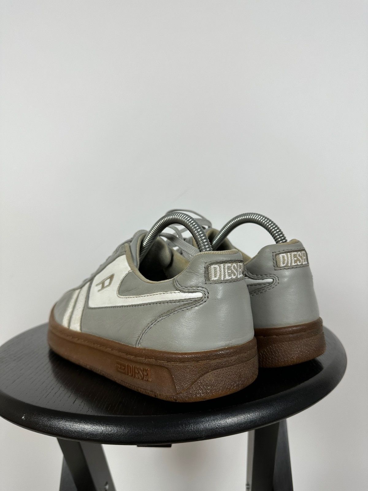 Diesel Vintage Diesel Y2K Leather Sneakers Size US 7 / EU 40 - 6 Thumbnail
