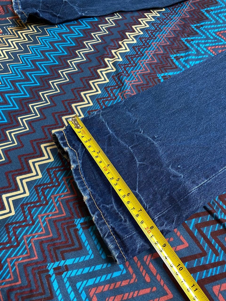 Levi's blue jeans w34 vintage Y2K Levi's 901 streetwear Size US 34 / EU 50 - 8 Thumbnail