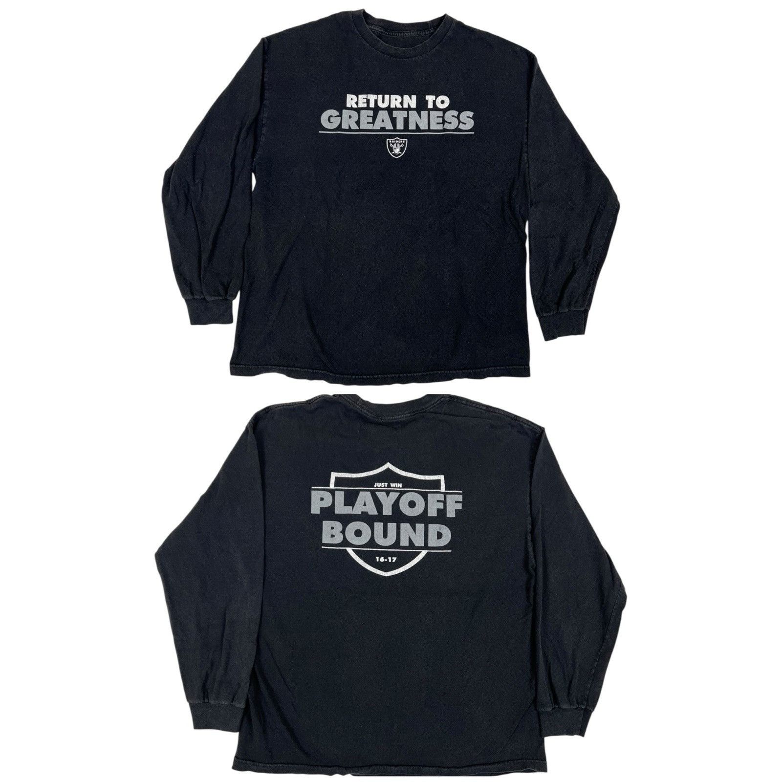 Other Oakland Raiders Long Sleeve Shirt Size Large “Return To Grea Size US L / EU 52-54 / 3 - 1 Thumbnail