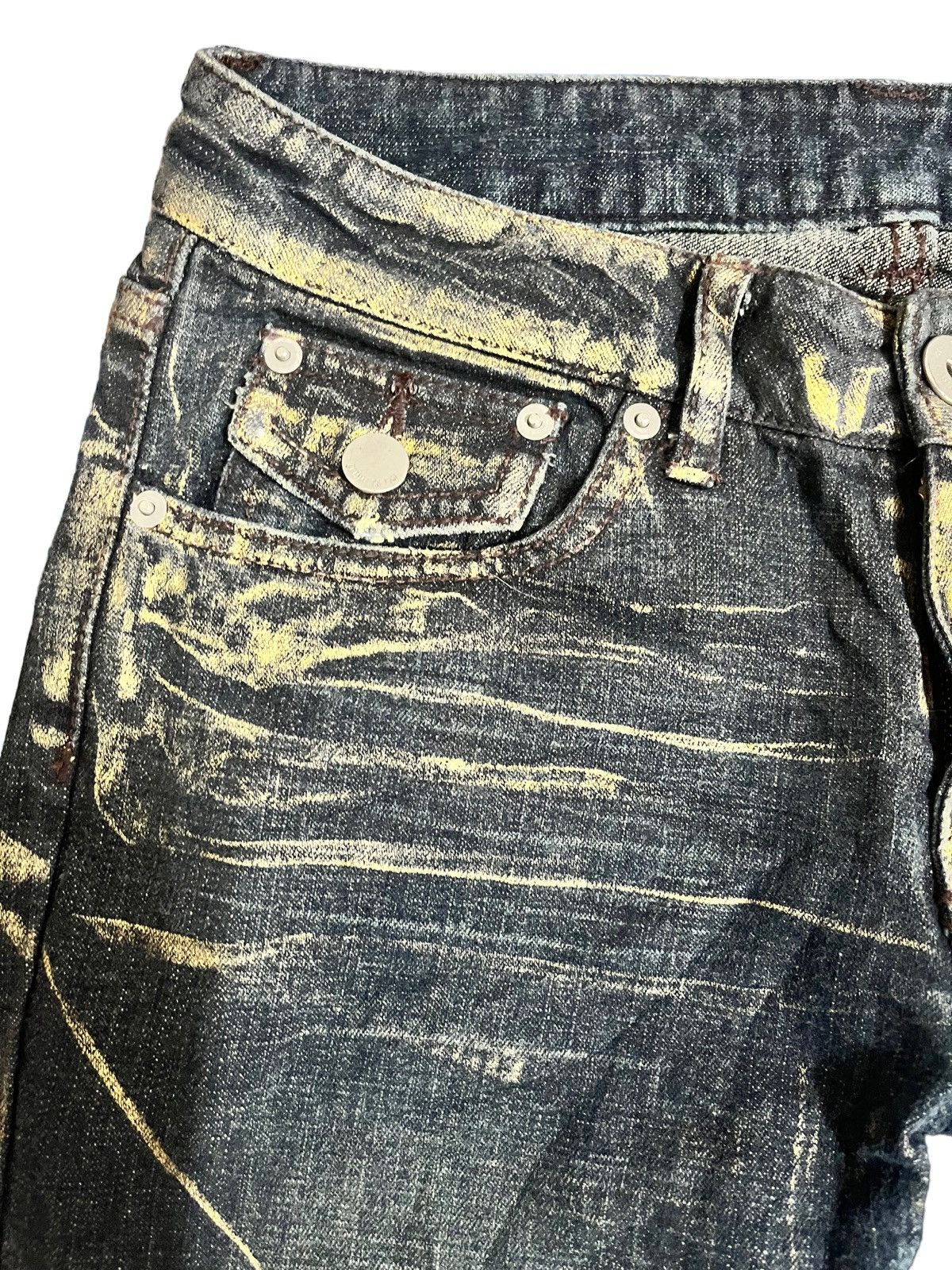 Comme Ca Ism Comme Ca Ism Flare Gold Jeans Size US 30 / EU 46 - 6 Thumbnail